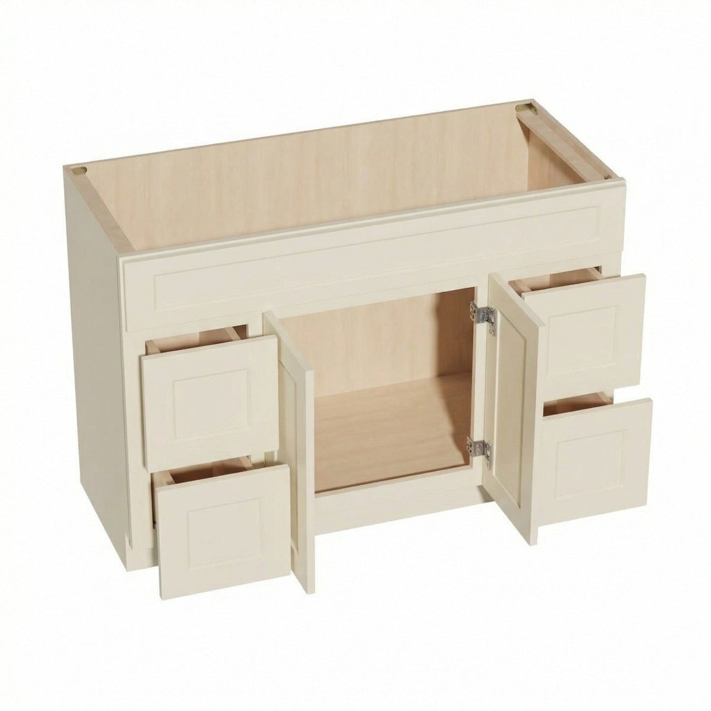 Quik Cabinets VSD4821 Tallis Swan White - Interior