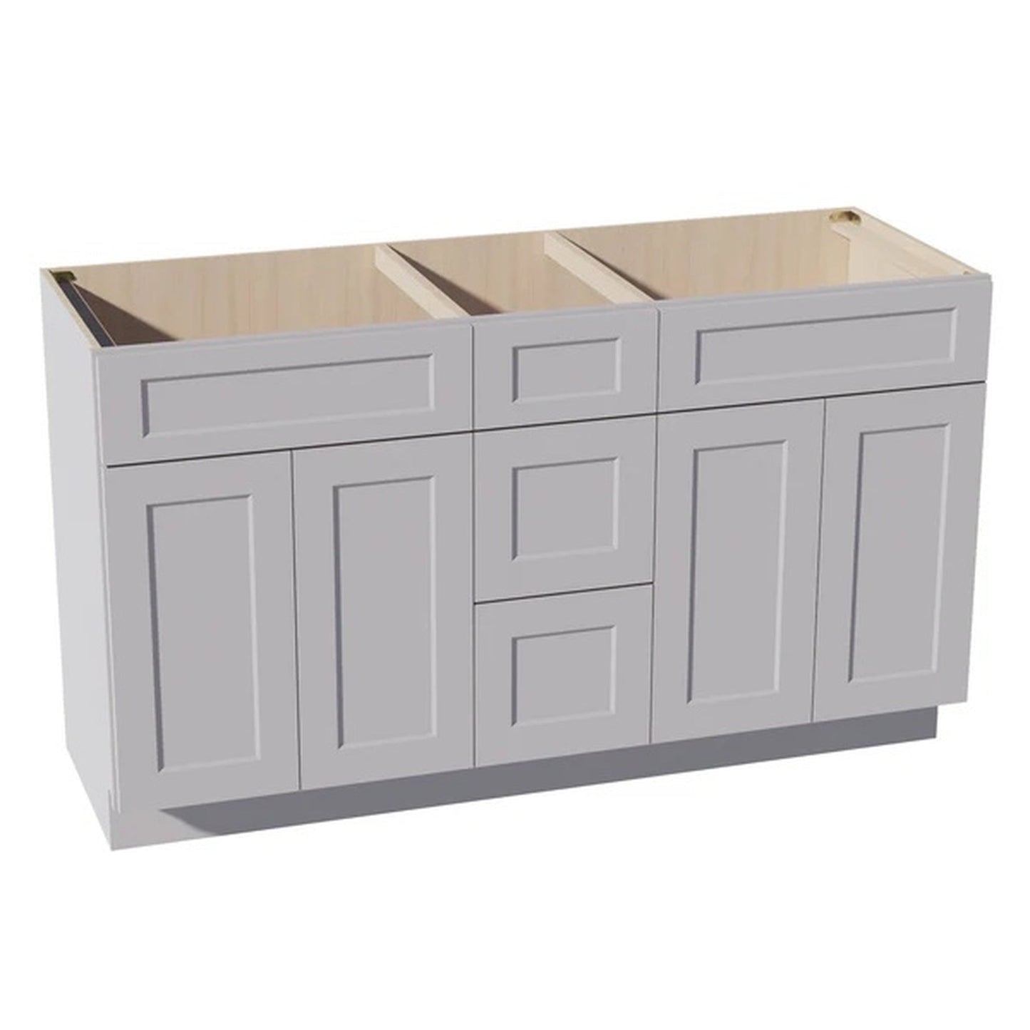 Quik Cabinets VSD60DOUBLE Ardelle Ash - Hero
