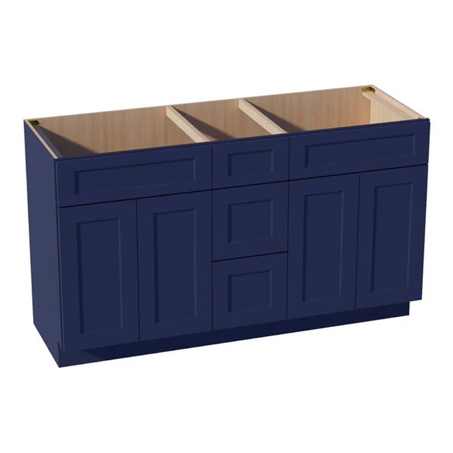 Quik Cabinets VSD60DOUBLE Ardelle Blue - Hero