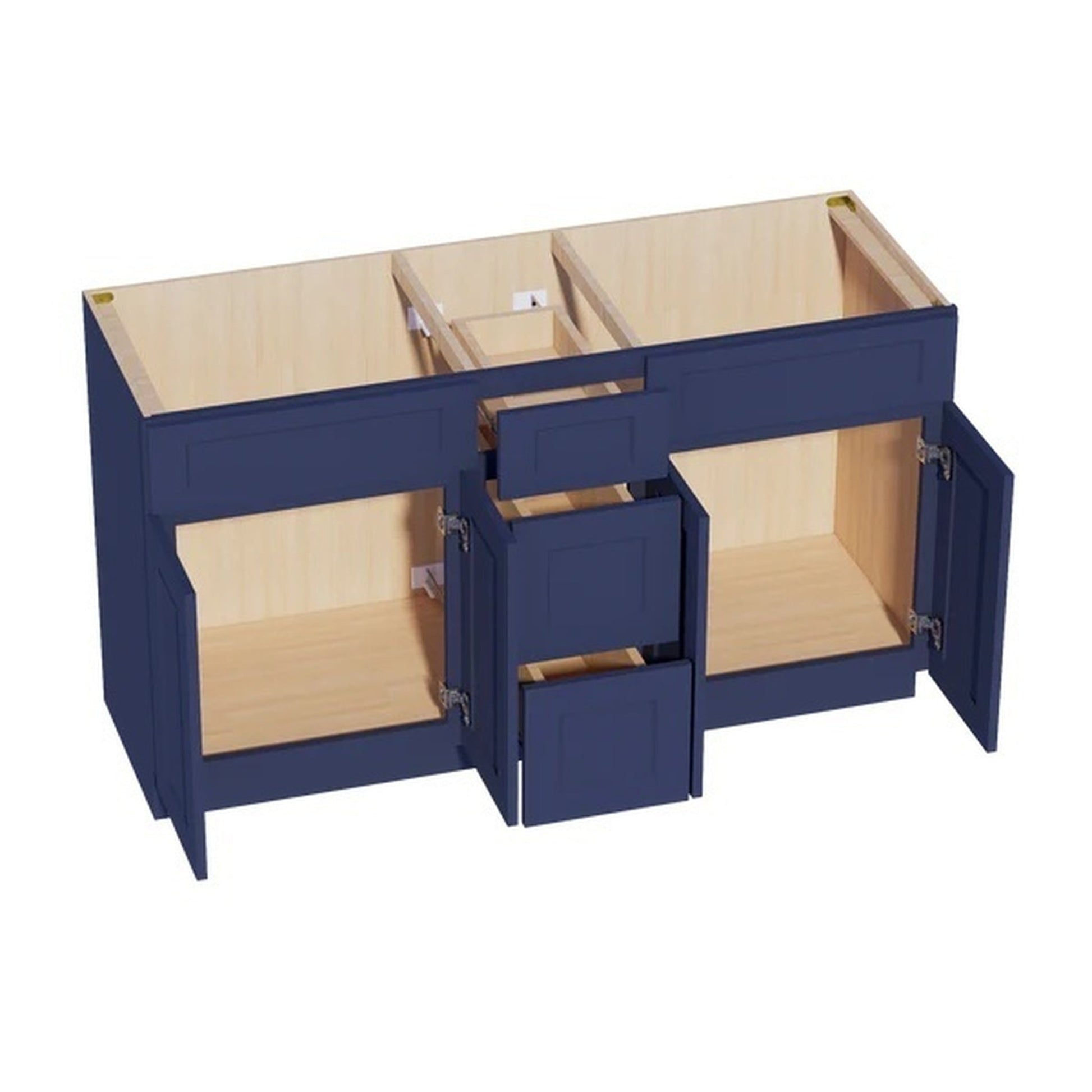 Shaker Vanity Drawer Cabinet 60" (VSD60DOUBLE) · Ardelle