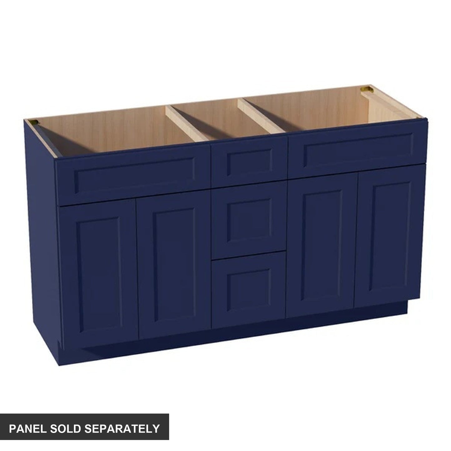 Quik Cabinets VSD60DOUBLE Ardelle Blue - Product