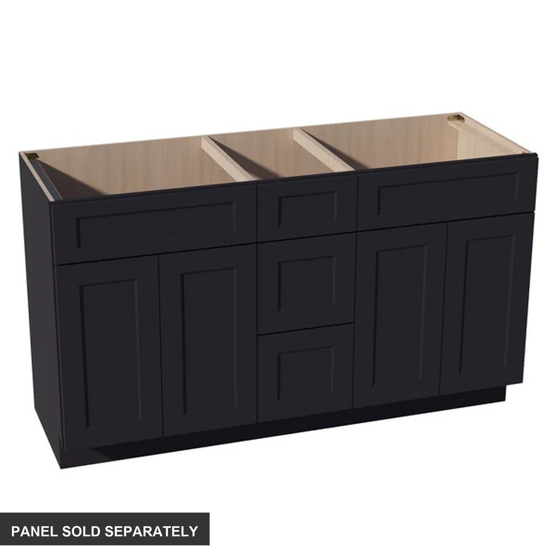 Shaker Vanity Drawer Cabinet 60" (VSD60DOUBLE) · Ardelle