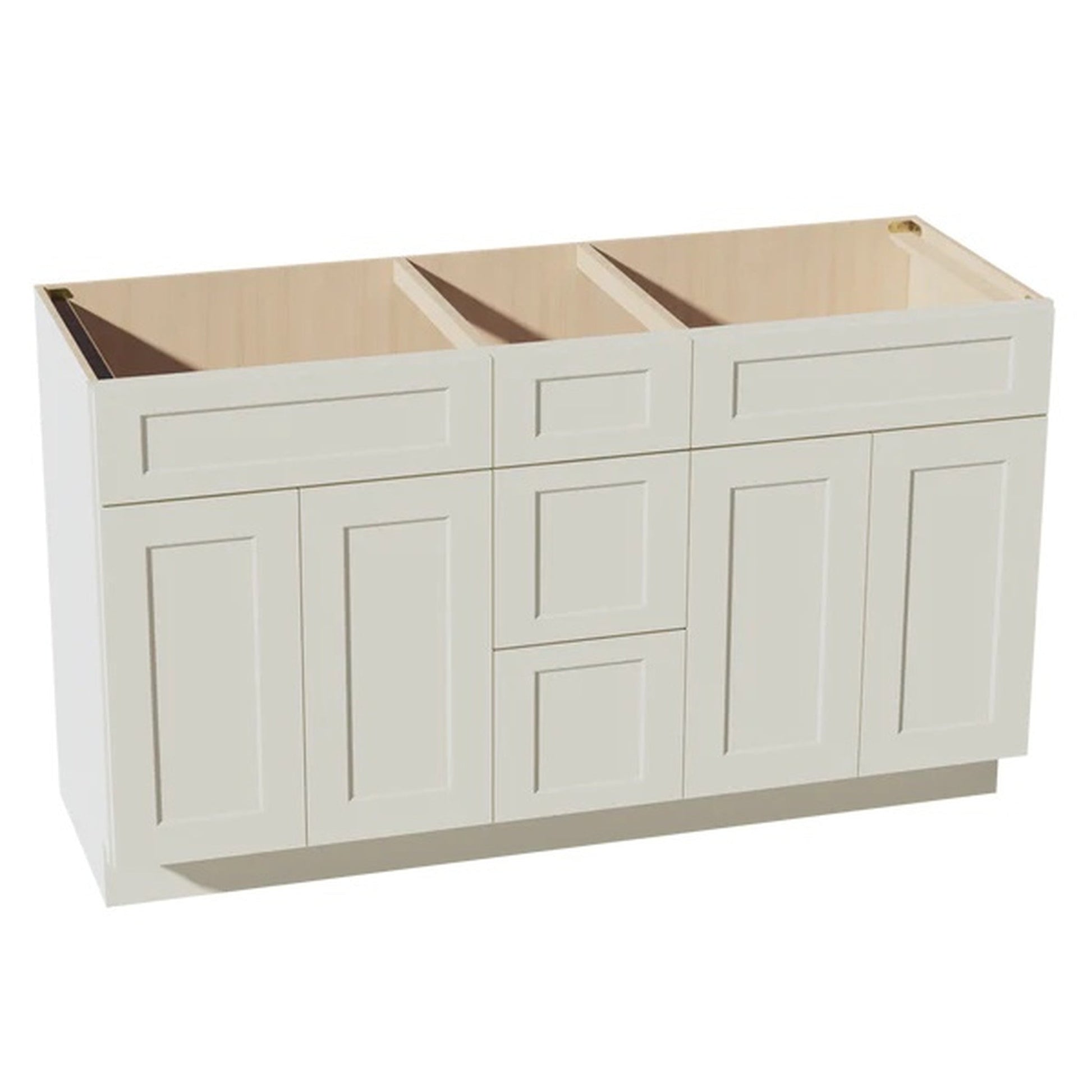 Shaker Vanity Drawer Cabinet 60" (VSD60DOUBLE) · Tallis