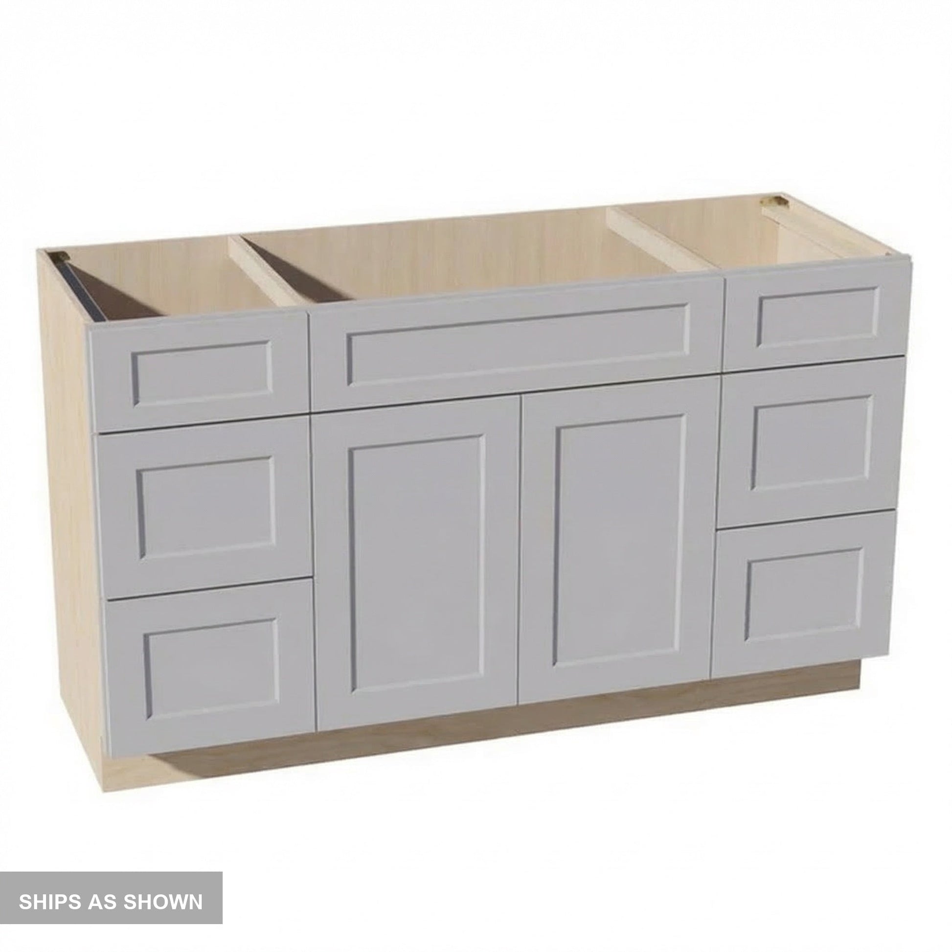 Shaker Vanity Drawer Cabinet 60" (VSD60SINGLE) · Ardelle