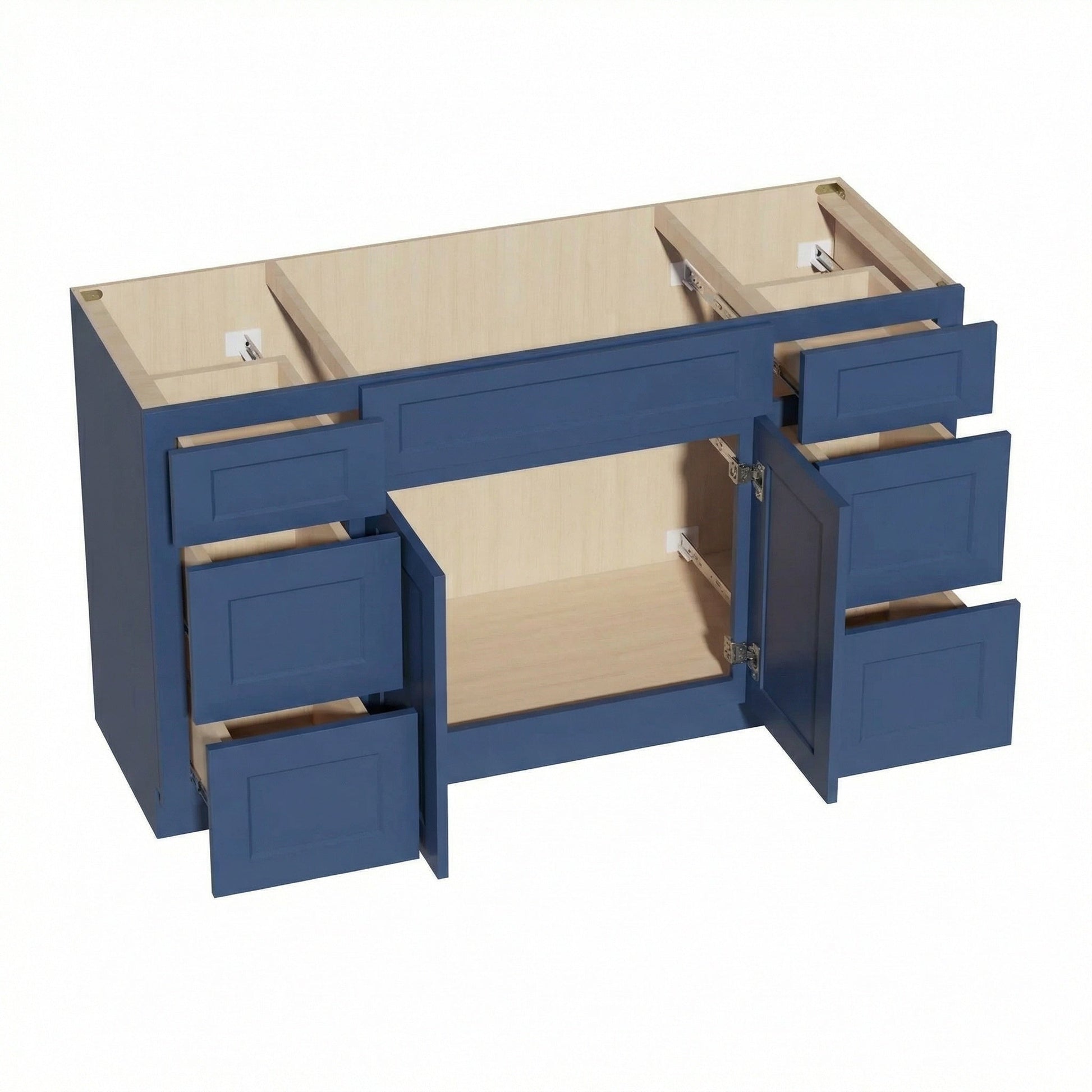 Shaker Vanity Drawer Cabinet 60" (VSD60SINGLE) · Ardelle