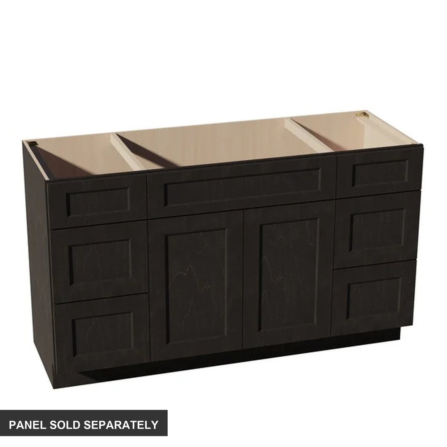 Quik Cabinets VSD60SINGLE Ardelle Charcoal - Product