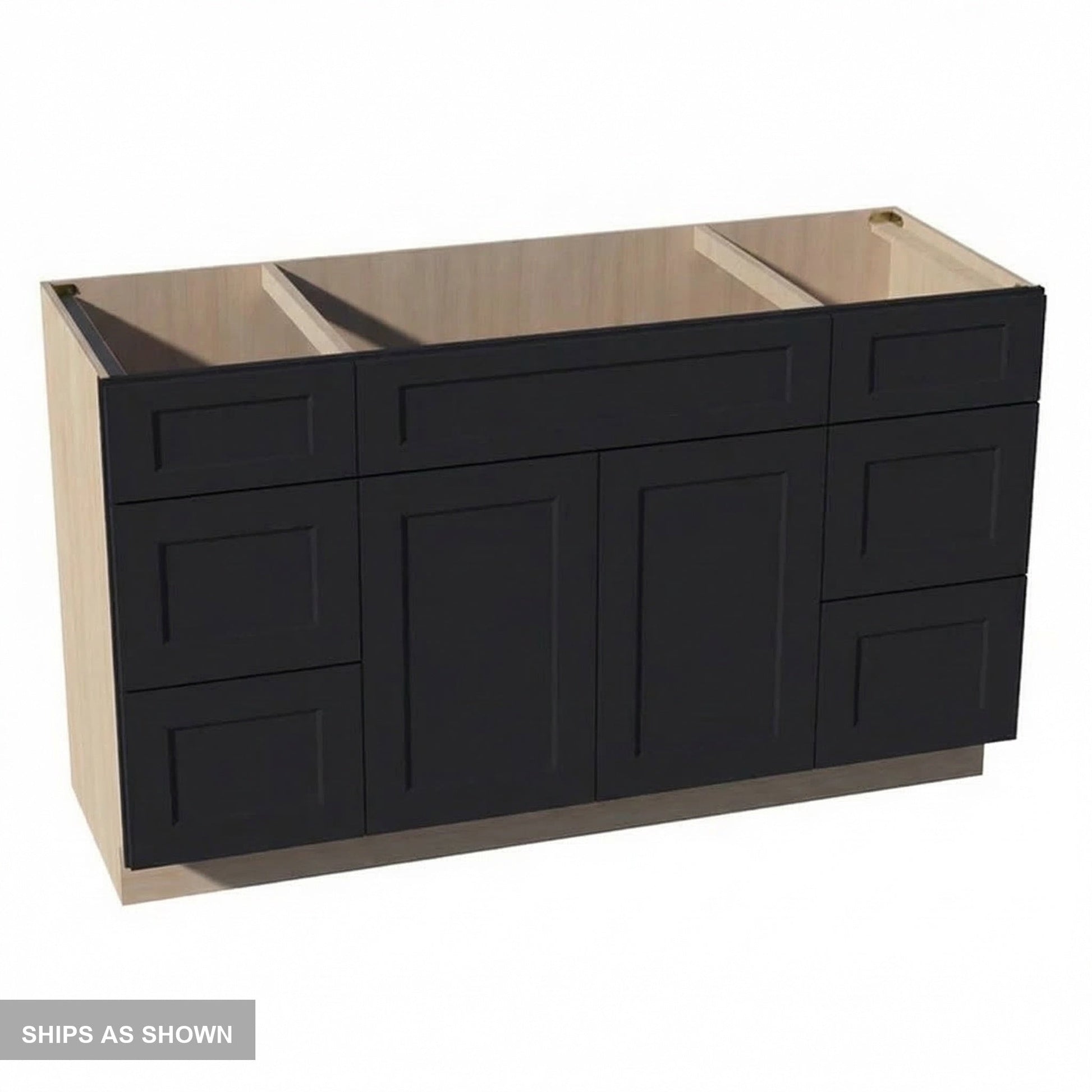 Shaker Vanity Drawer Cabinet 60" (VSD60SINGLE) · Ardelle