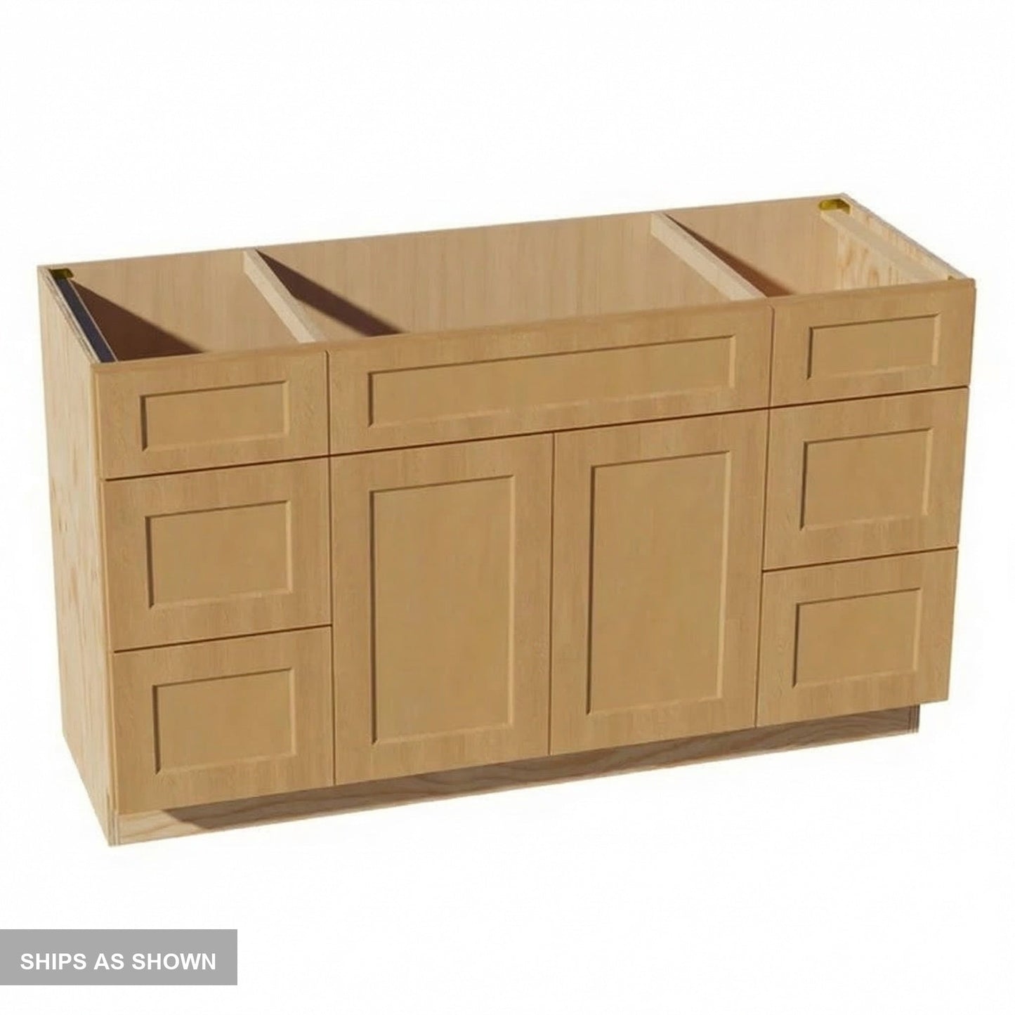 Quik Cabinets VSD60SINGLE Ardelle Timber - Flatpack