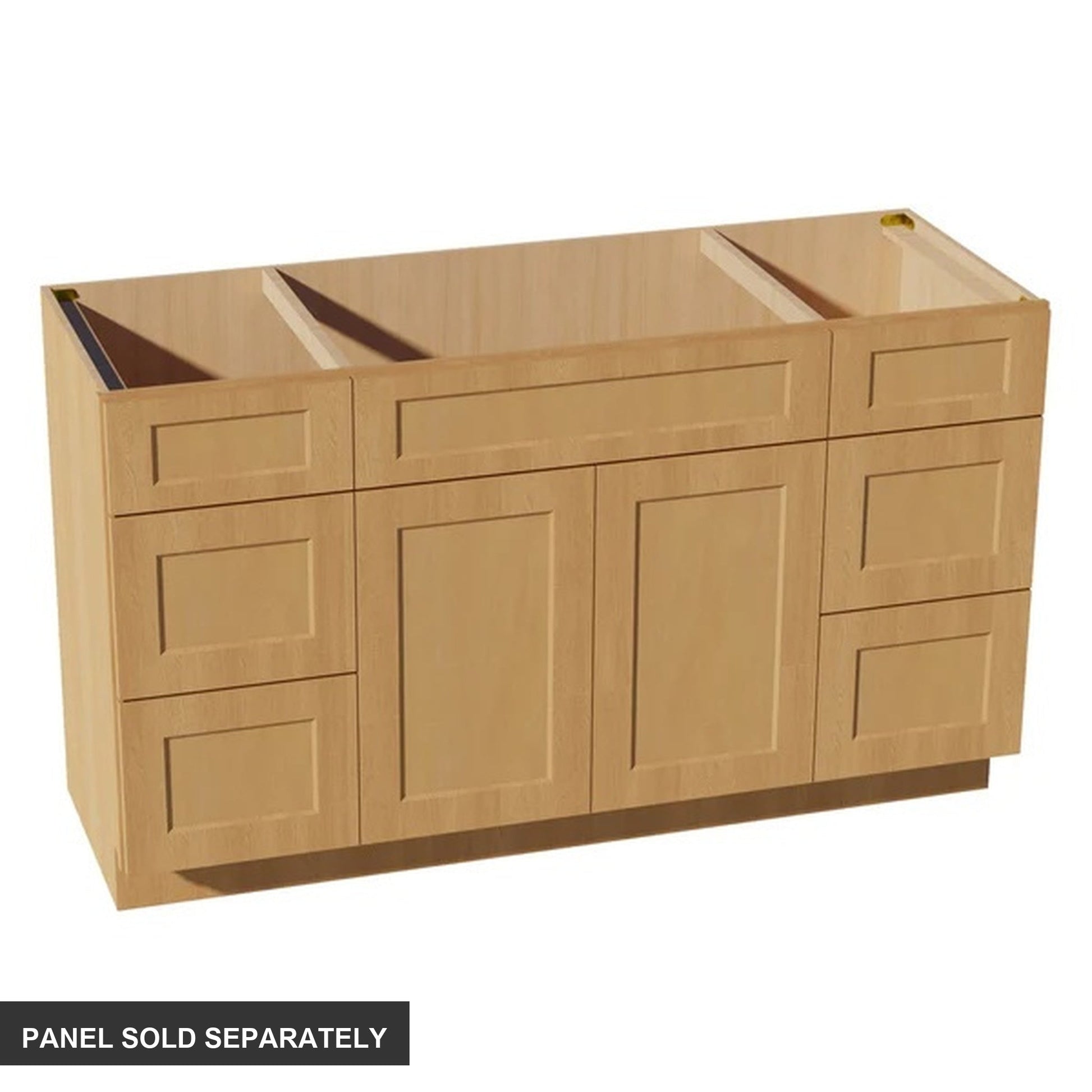 Shaker Vanity Drawer Cabinet 60" (VSD60SINGLE) · Ardelle