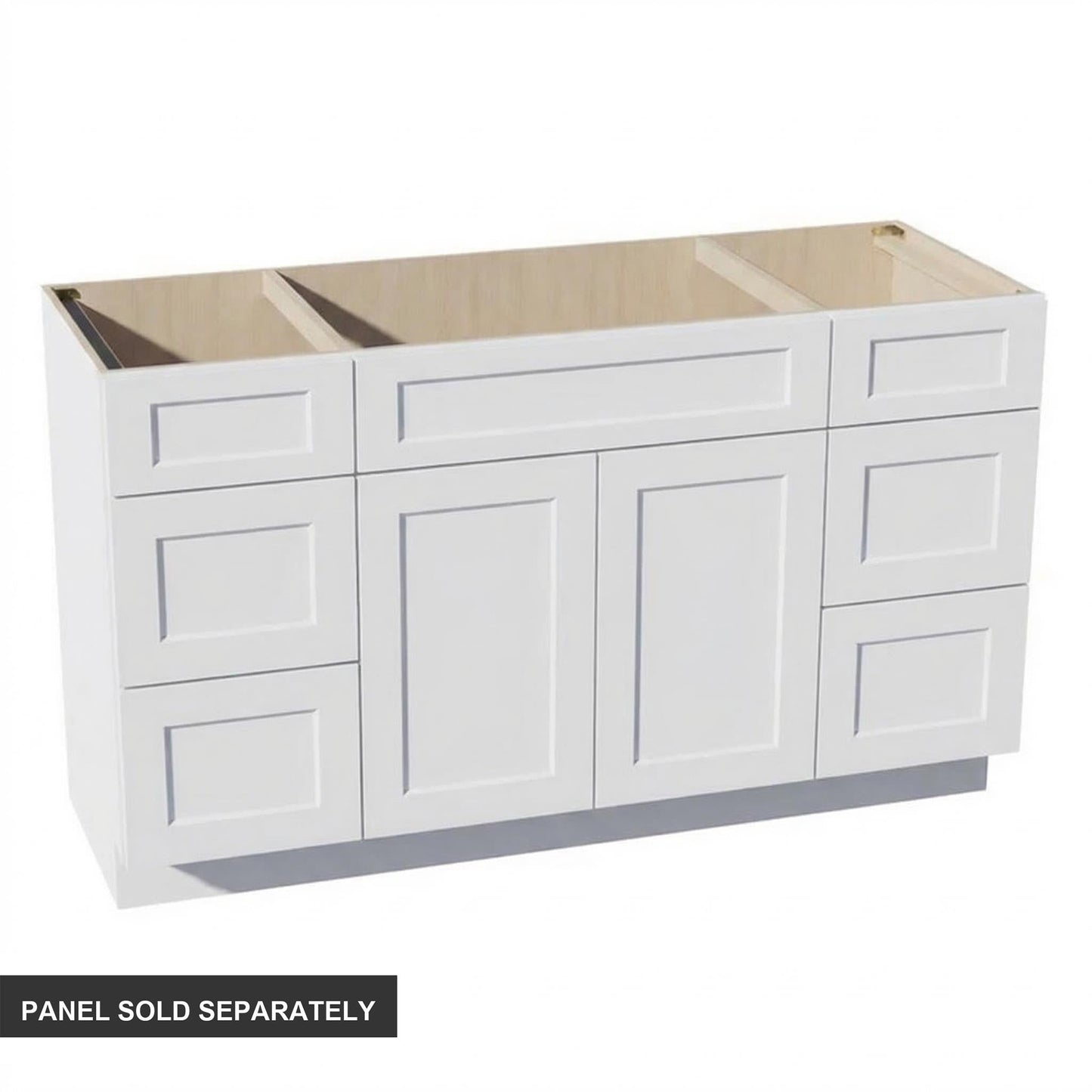 Quik Cabinets VSD60SINGLE Ardelle White - Product
