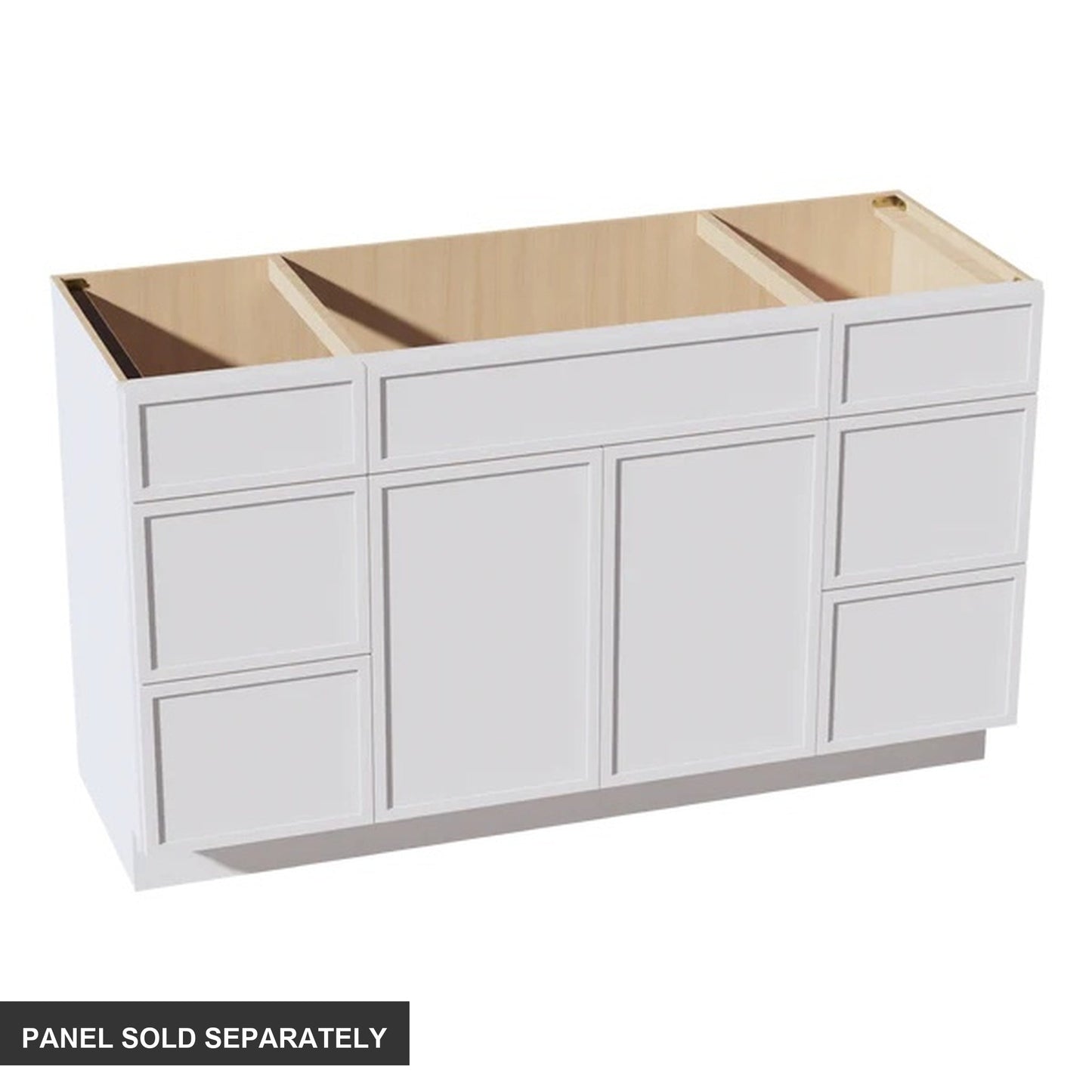Quik Cabinets VSD60SINGLE Slim Frost - Product