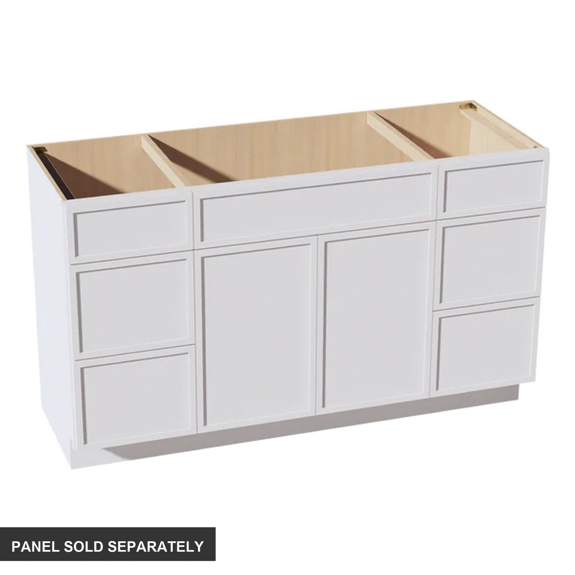 Slim Shaker Vanity Drawer Cabinet 60" (VSD60SINGLE) · Slim
