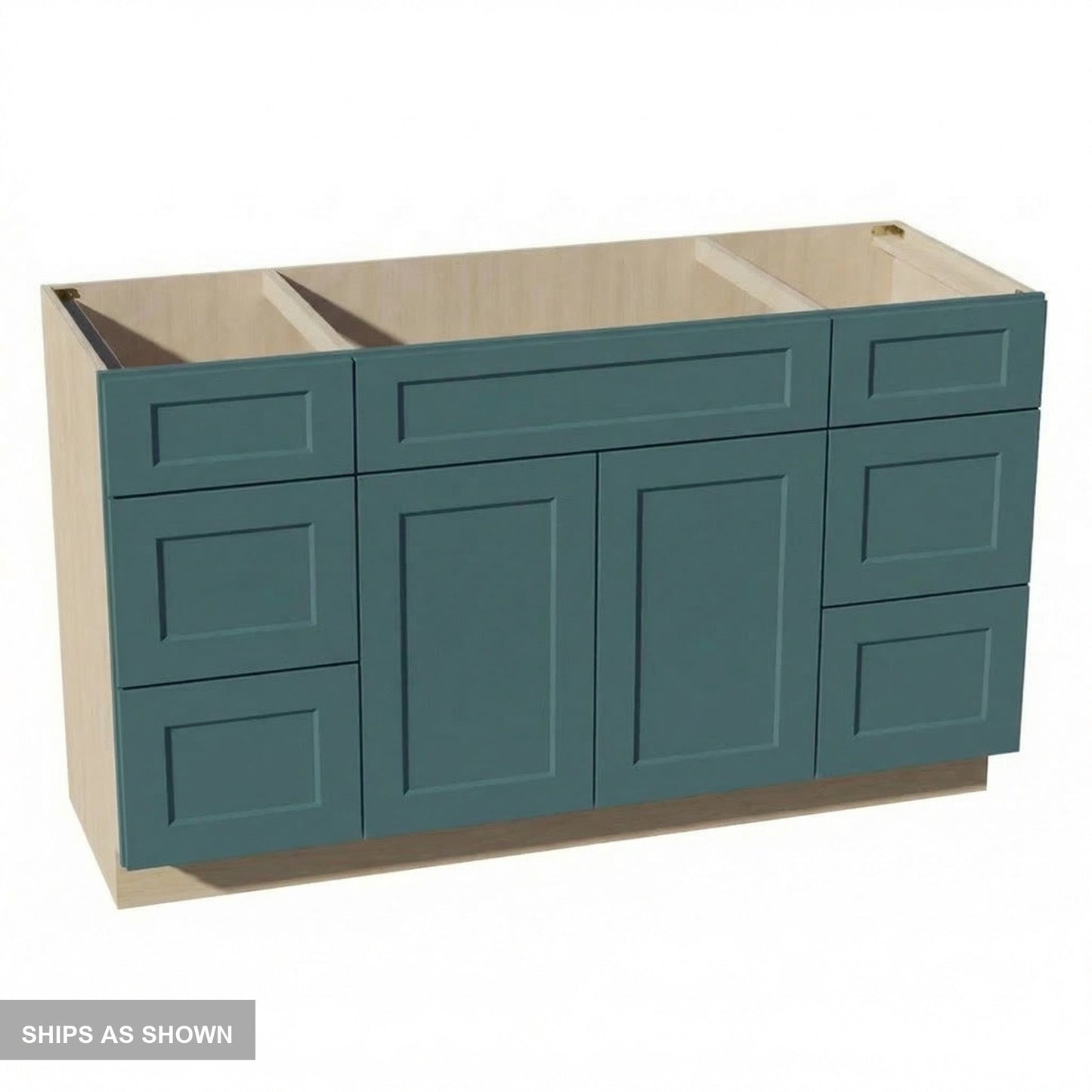 Quik Cabinets VSD60SINGLE Tallis Fairy Green - Flatpack