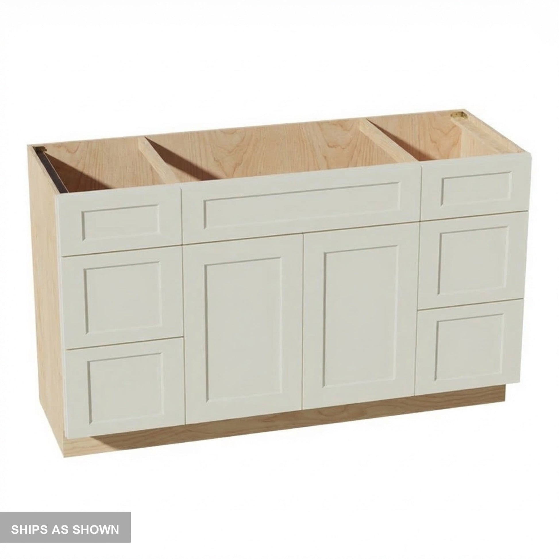 Shaker Vanity Drawer Cabinet 60" (VSD60SINGLE) · Tallis