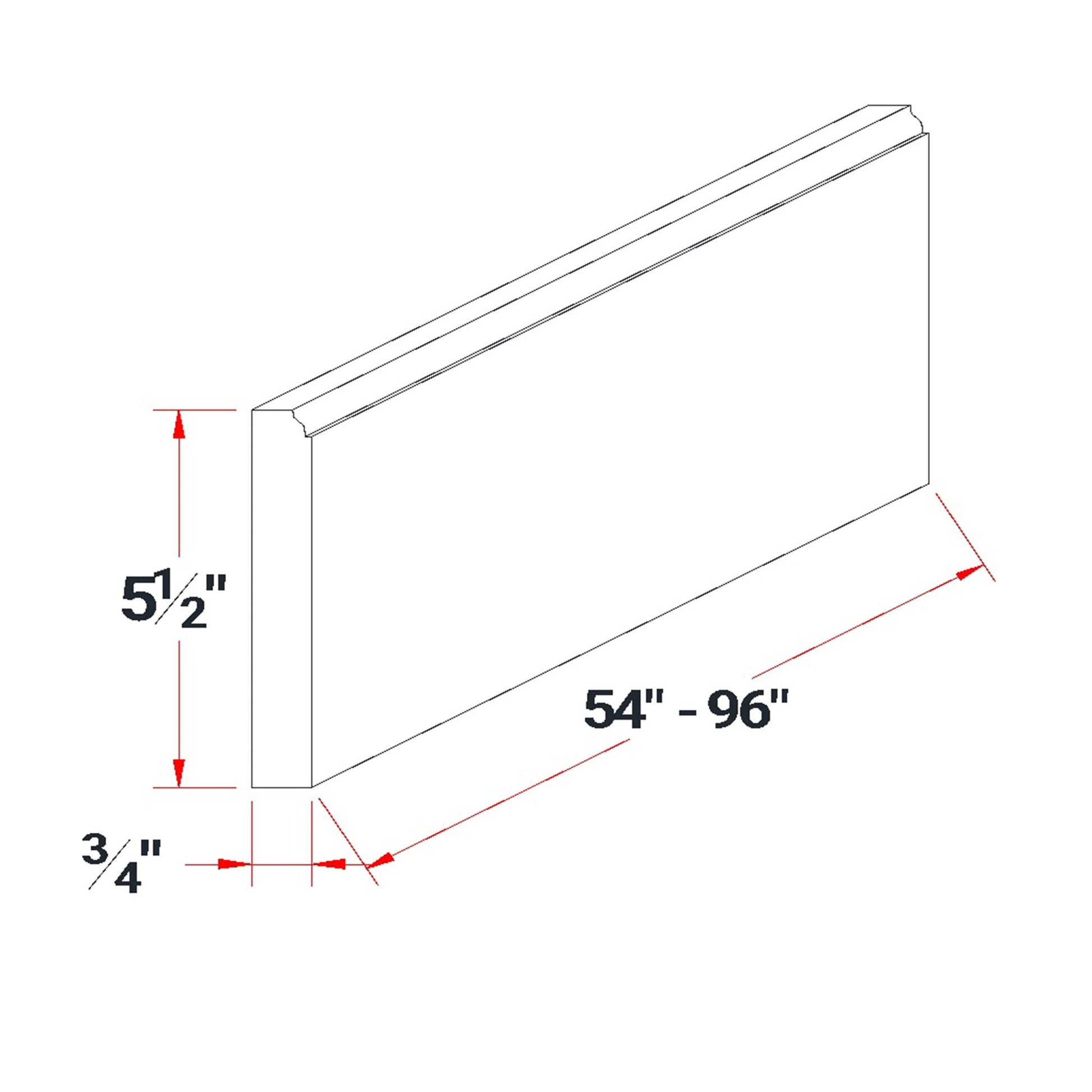 Baseboard Molding (VST96) · Tallis