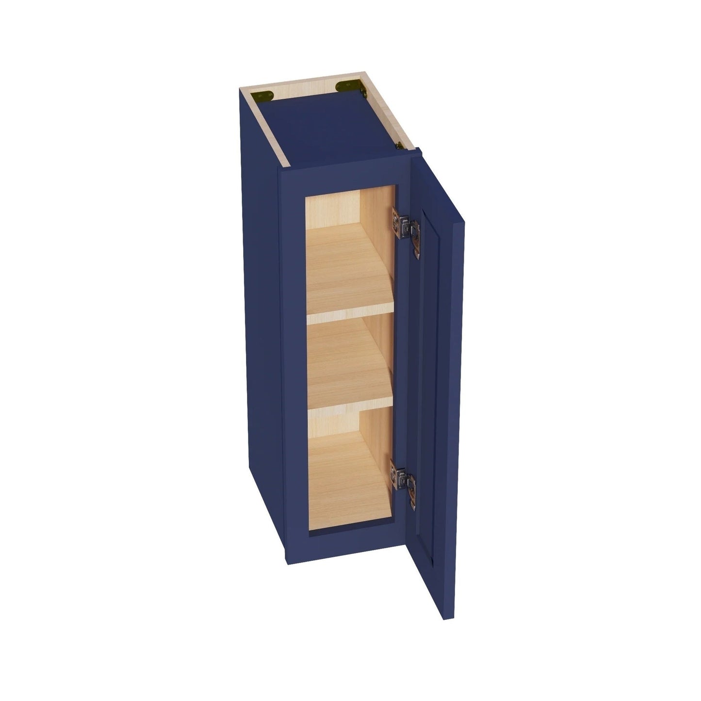 Shaker Wall Cabinet 9" (W0930) · Ardelle - Blue - Interior