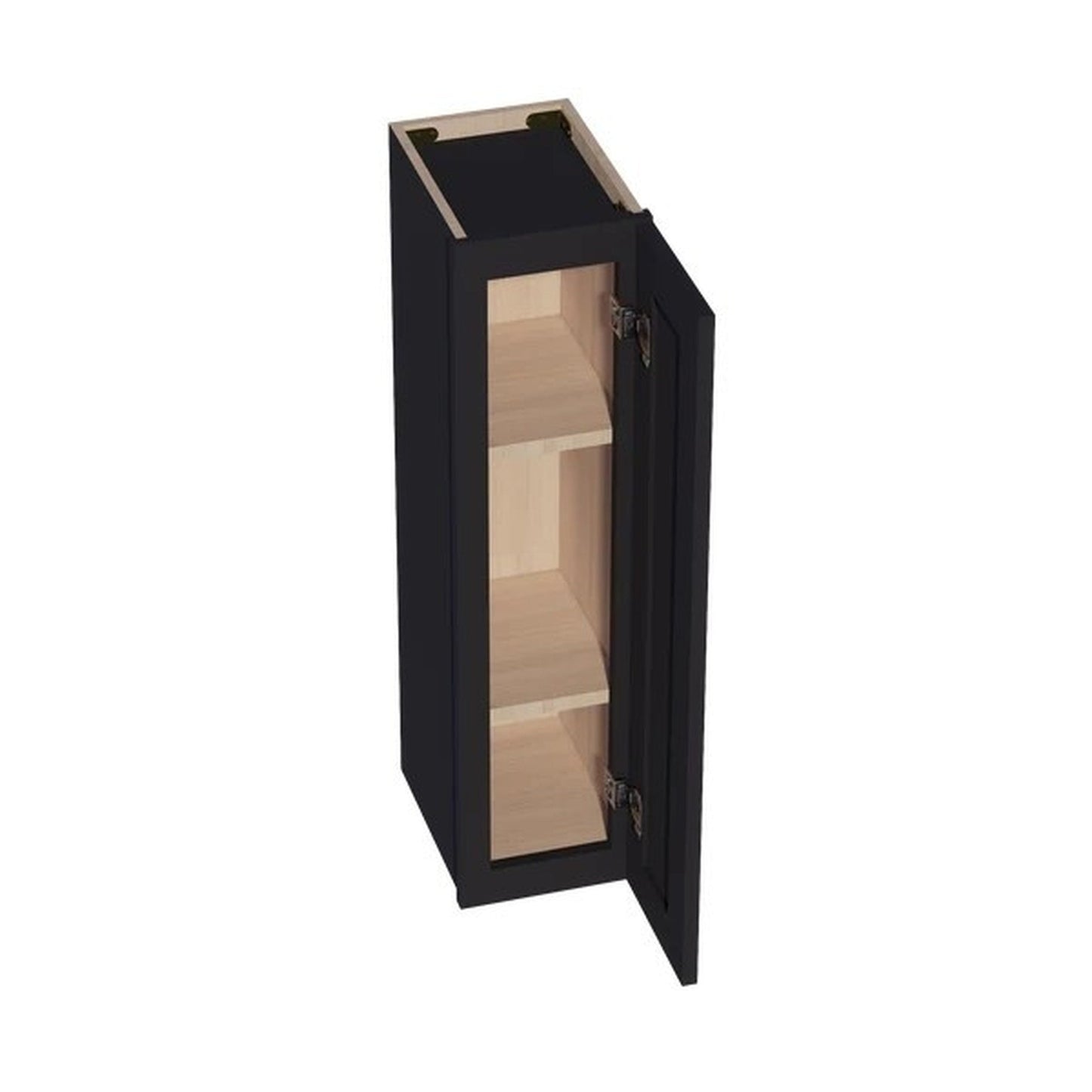 Shaker Wall Cabinet 9" (W0936) · Ardelle - Ebony - Interior