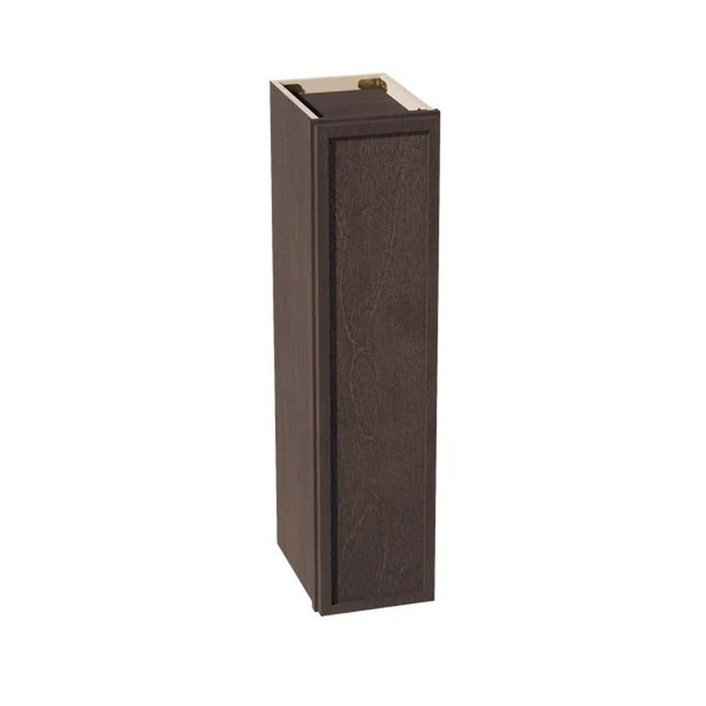 Slim Shaker Wall Cabinet 9" (W0936) · Slim - Mocha - Hero
