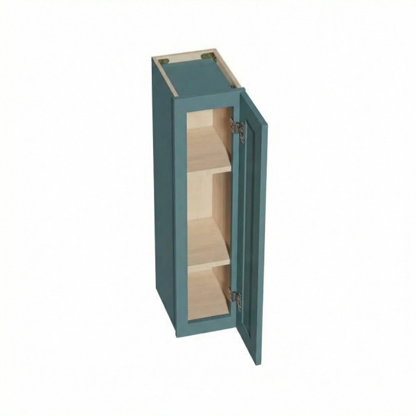 Shaker Wall Cabinet 9" (W0936) · Tallis - Fairy Green - Interior
