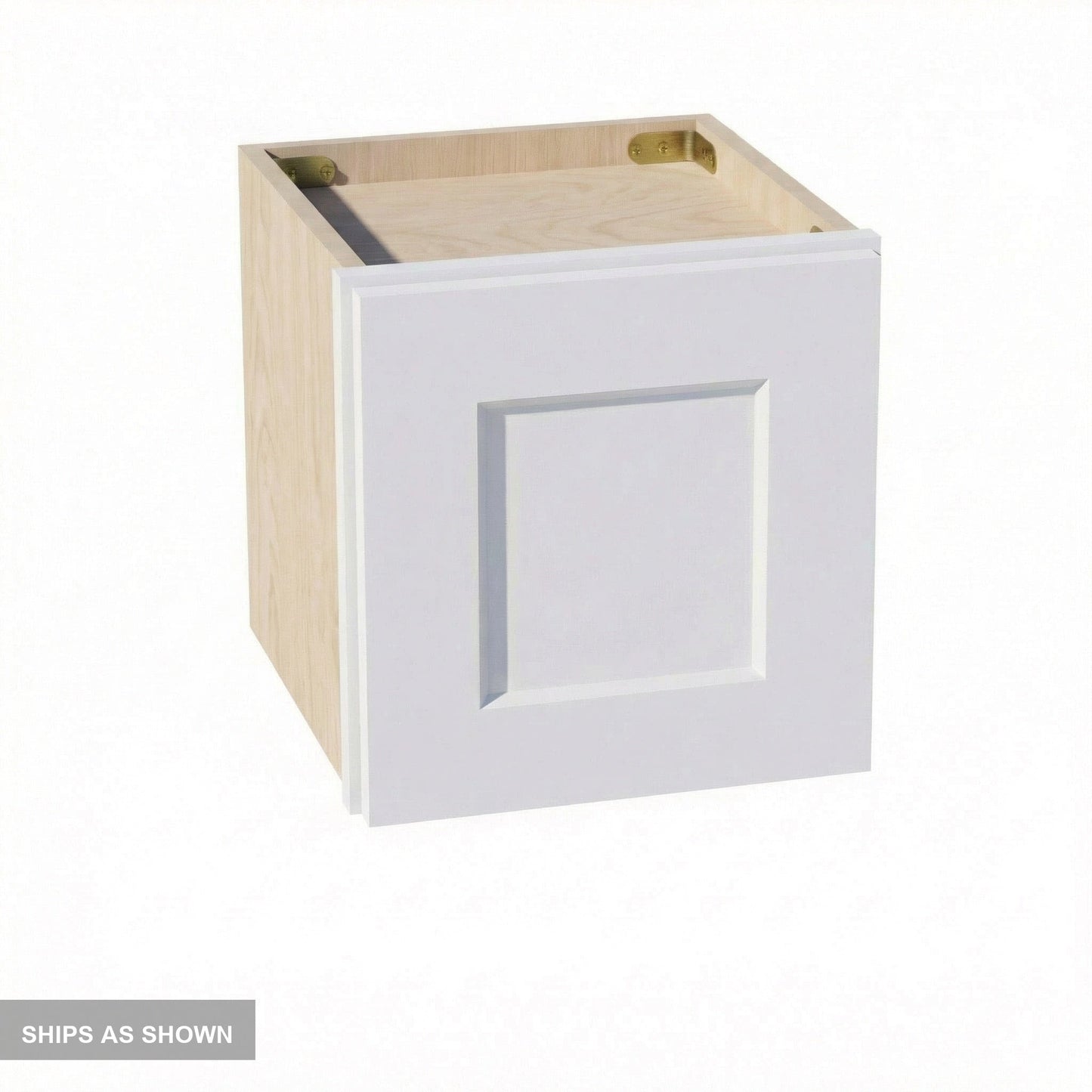 Shaker Bridge Wall Cabinet 12" (W1212) · Ardelle - White - Flat Pack
