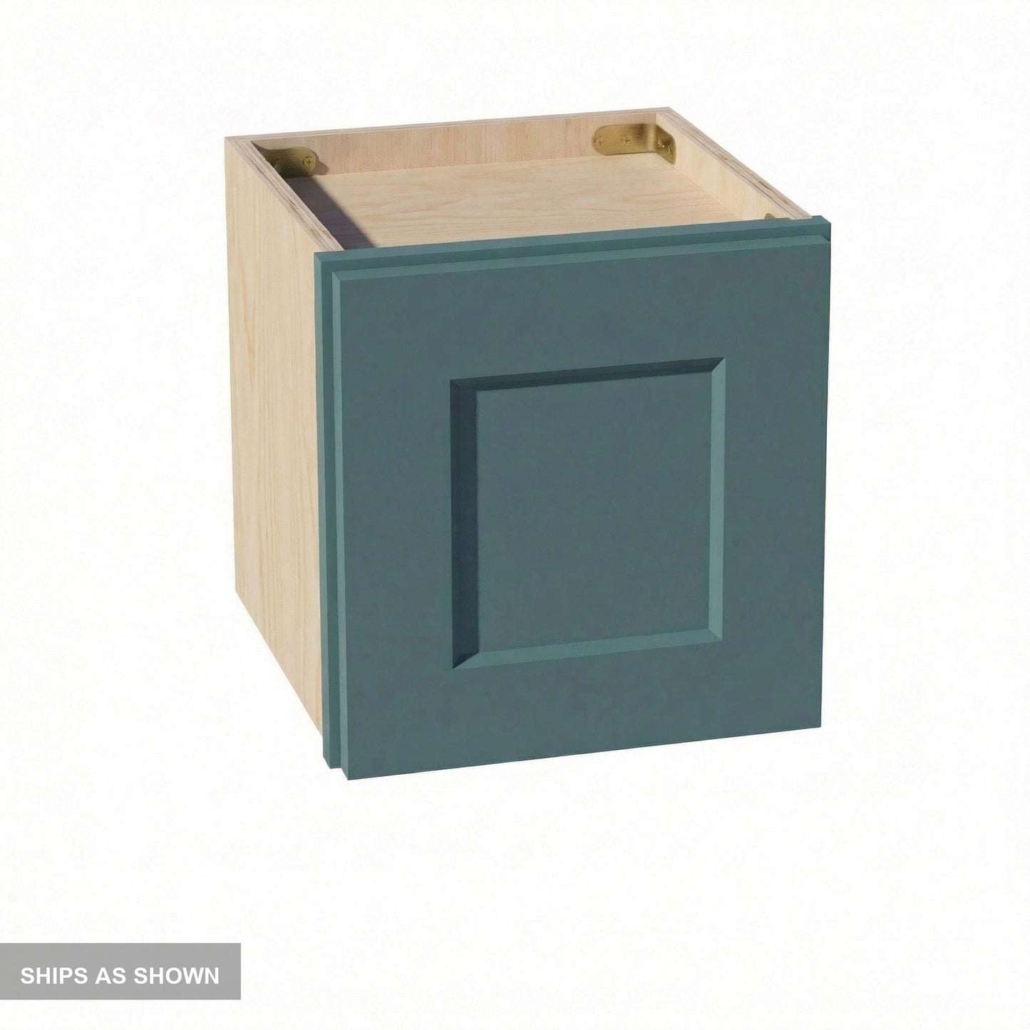 Shaker Bridge Wall Cabinet 12" (W1212) · Tallis - Fairy Green - Flat Pack