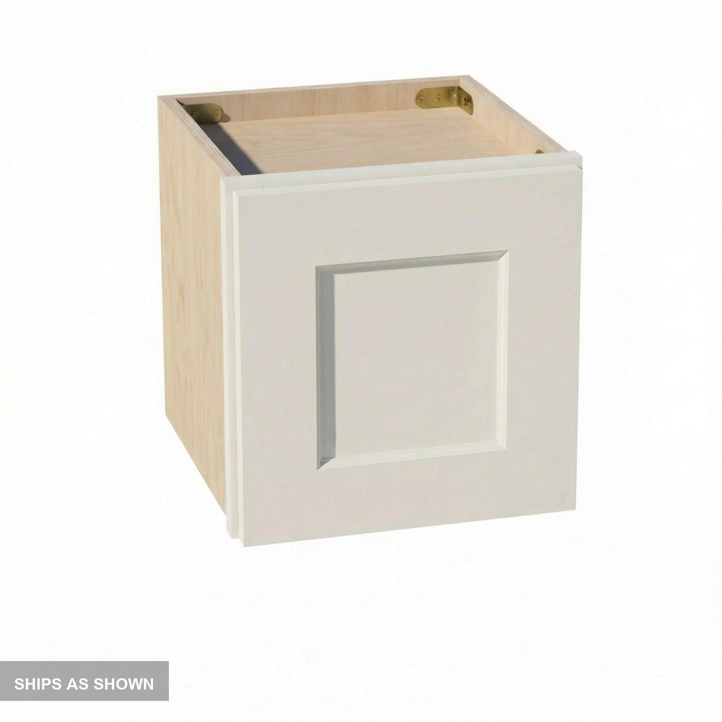Shaker Bridge Wall Cabinet 12" (W1212) · Tallis - Swan White - Flat Pack