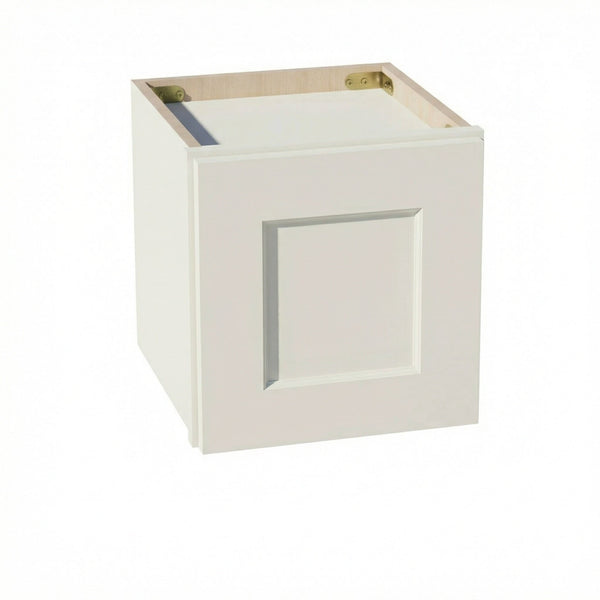 Shaker Bridge Wall Cabinet 12" (W1212) · Tallis - Swan White - Hero