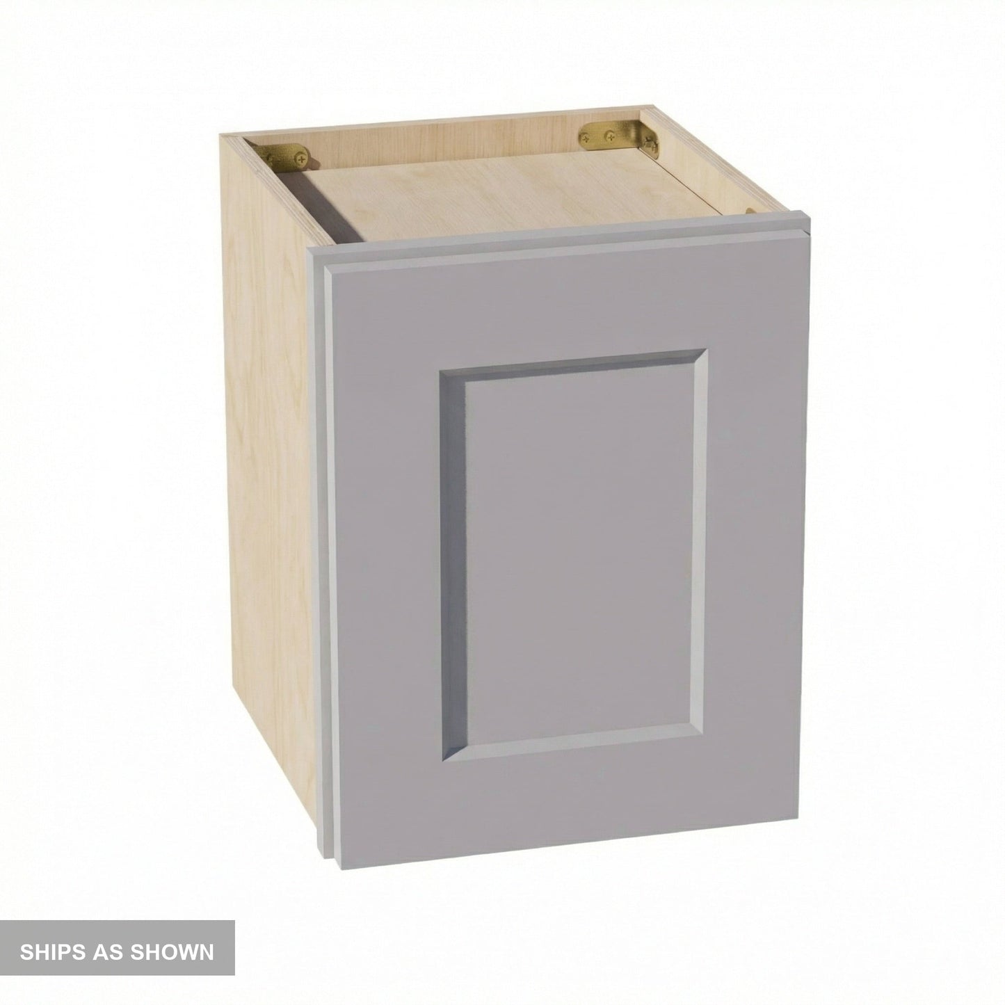 Shaker Bridge Wall Cabinet 12" (W1215) · Ardelle - Ash - Flat Pack