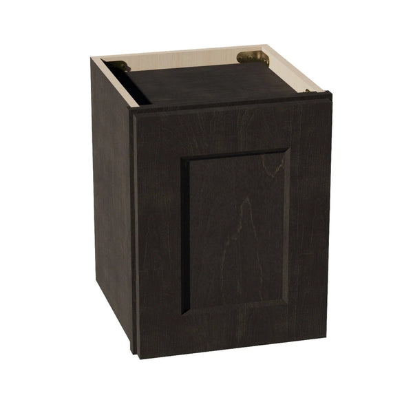 Shaker Bridge Wall Cabinet 12" (W1215) · Ardelle - Charcoal - Hero