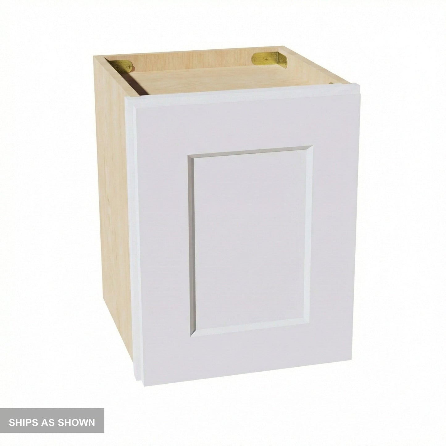 Shaker Bridge Wall Cabinet 12" (W1215) · Ardelle - White - Flat Pack