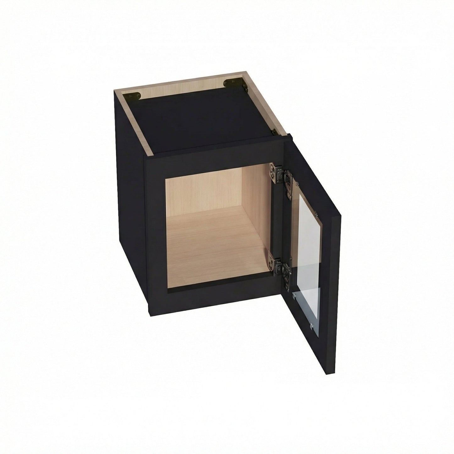 Quik Cabinets W1215GD Ardelle Ebony - Interior