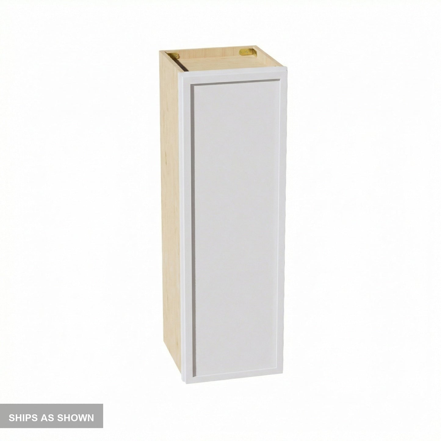 Slim Shaker Wall Cabinet 12" (W1236) · Slim - Frost - Flat Pack