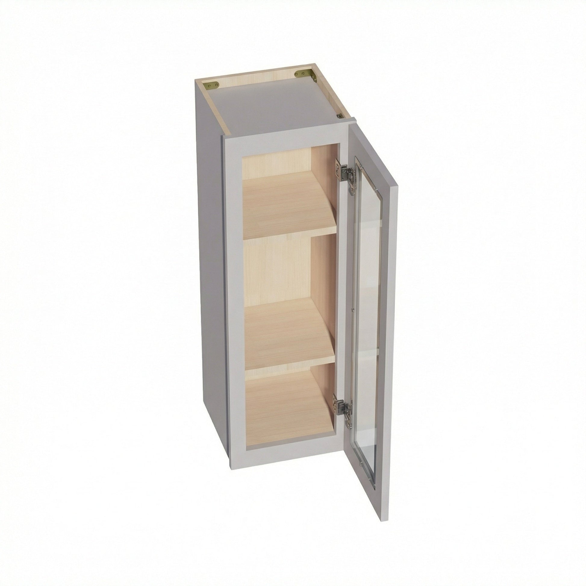Shaker Glass Door Wall Cabinet 12" (W1236GD) · Ardelle