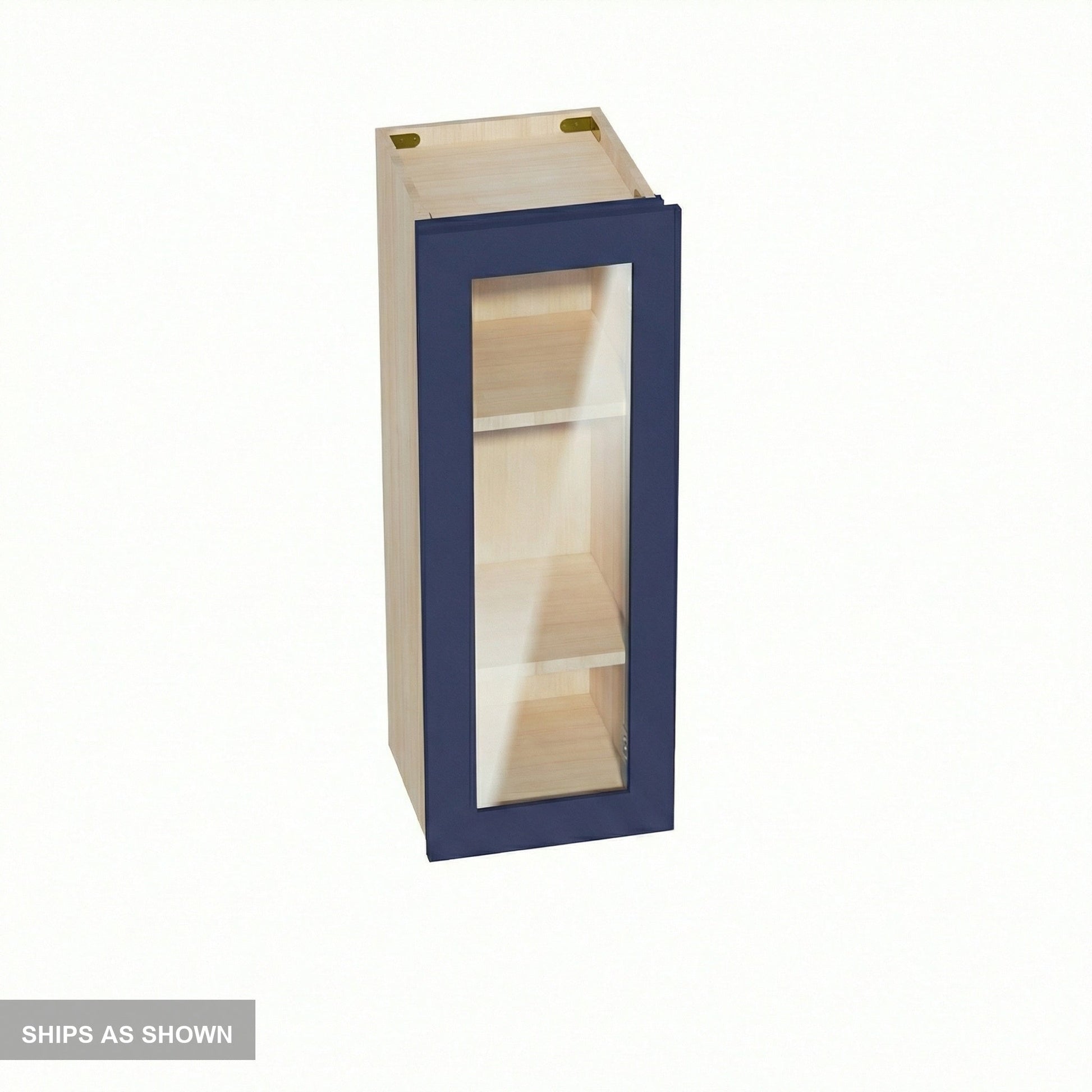 Shaker Glass Door Wall Cabinet 12" (W1236GD) · Ardelle