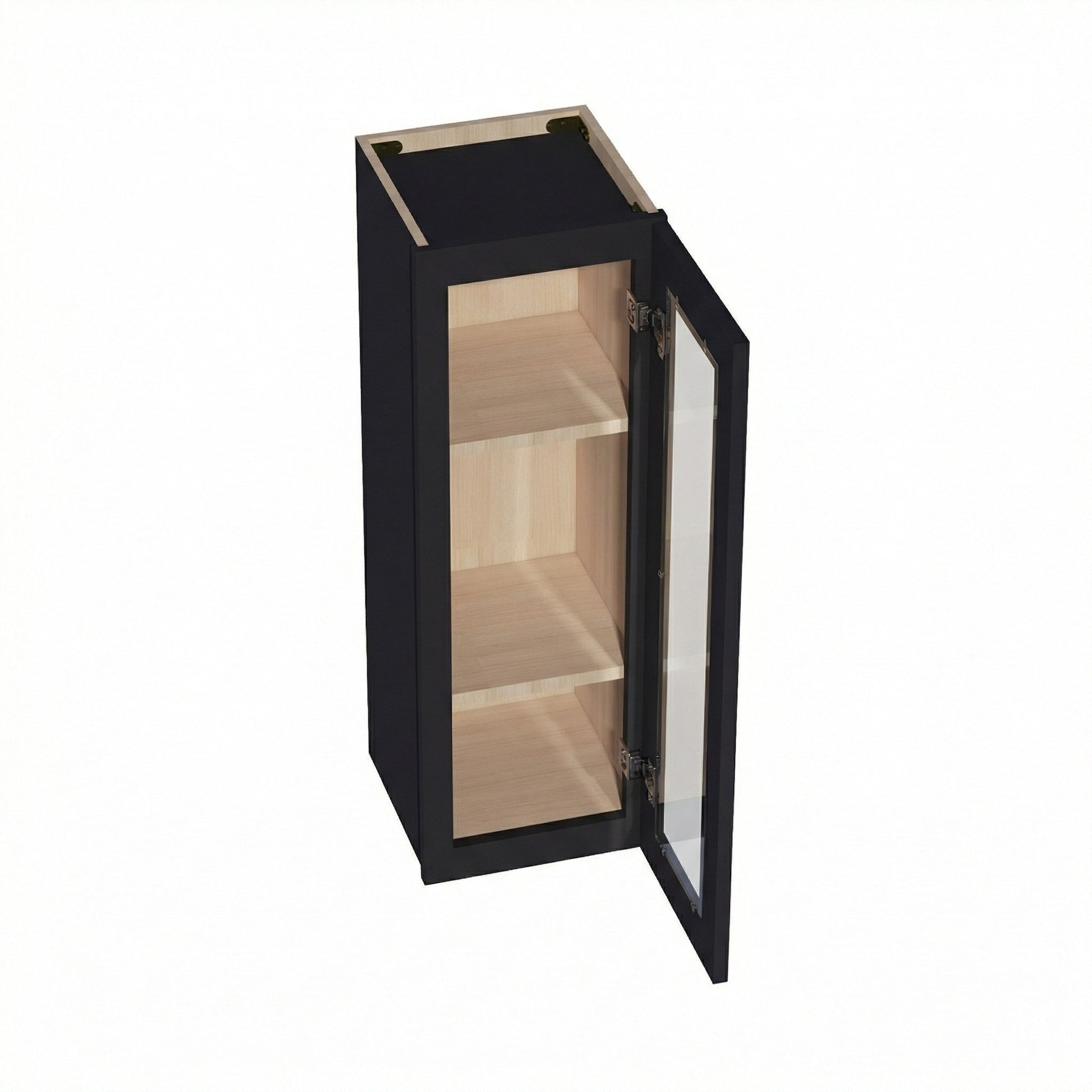 Shaker Glass Door Wall Cabinet 12" (W1236GD) · Ardelle