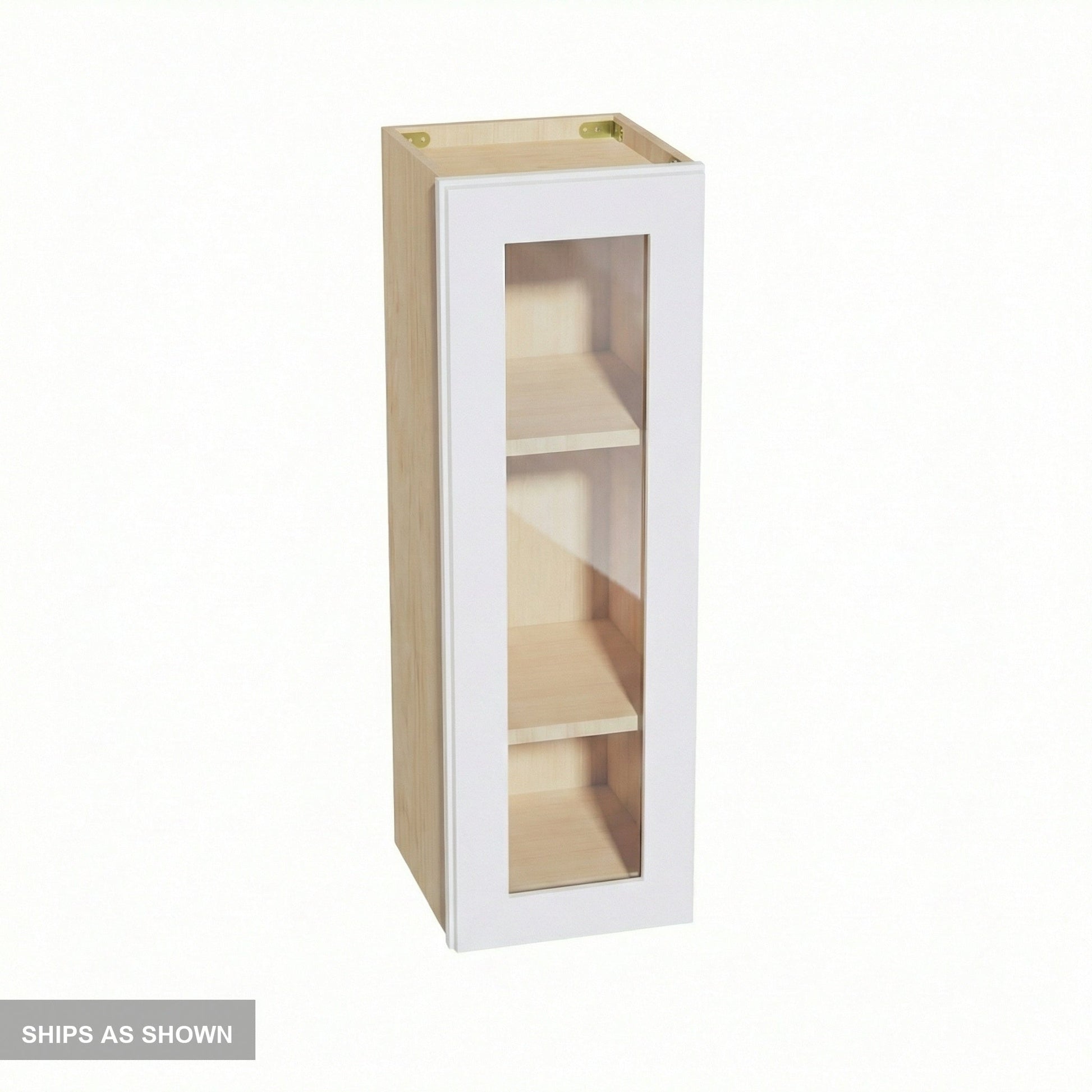 Shaker Glass Door Wall Cabinet 12" (W1236GD) · Ardelle