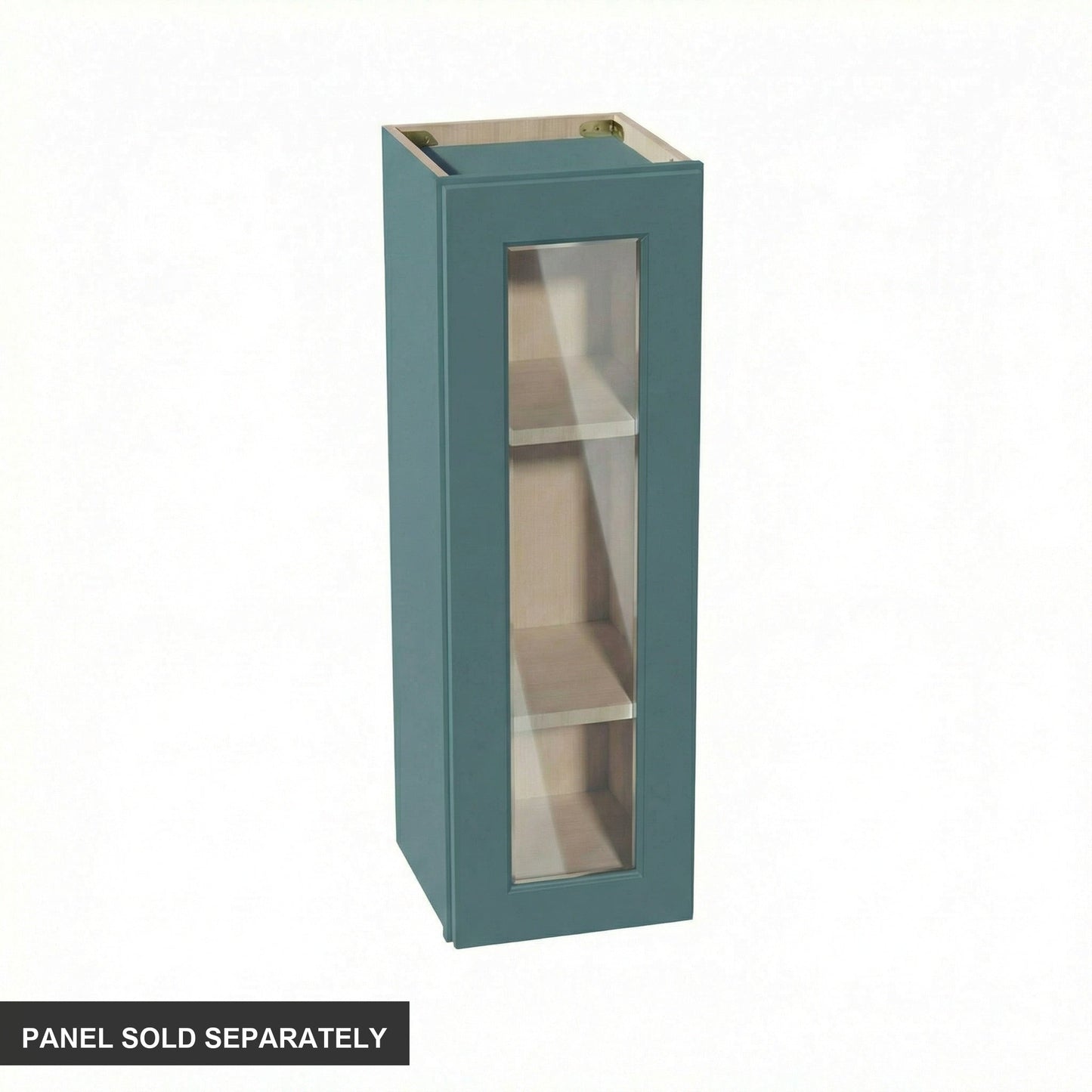 Shaker Glass Door Wall Cabinet 12" (W1236GD) · Tallis - Fairy Green - Product