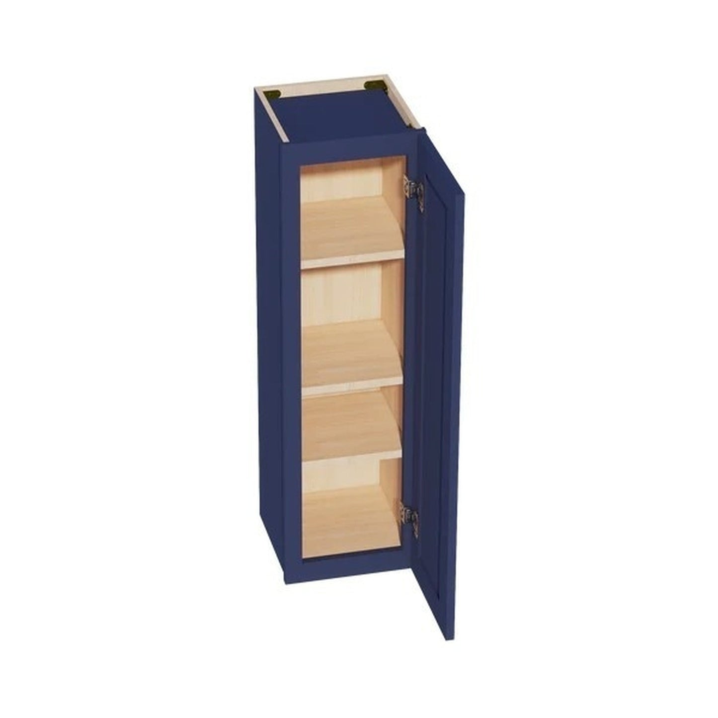 Shaker Wall Cabinet 12" (W1242) · Ardelle - Blue - Interior