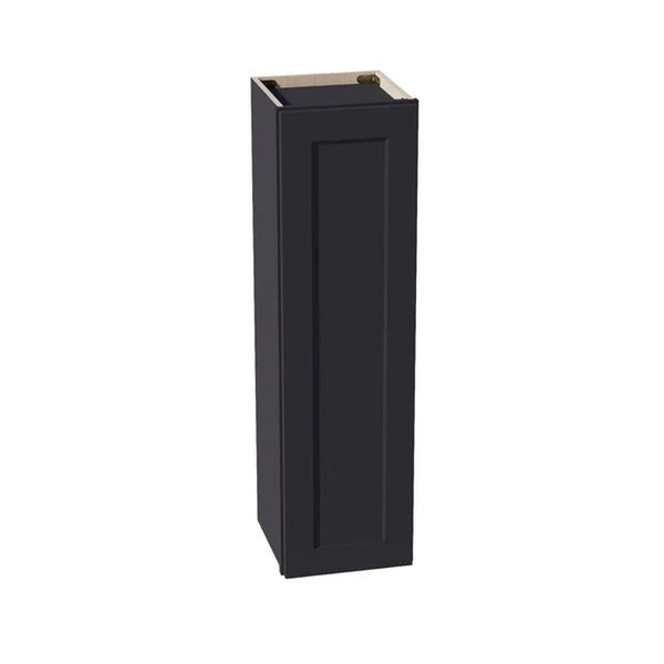Shaker Wall Cabinet 12" (W1242) · Ardelle - Ebony - Hero