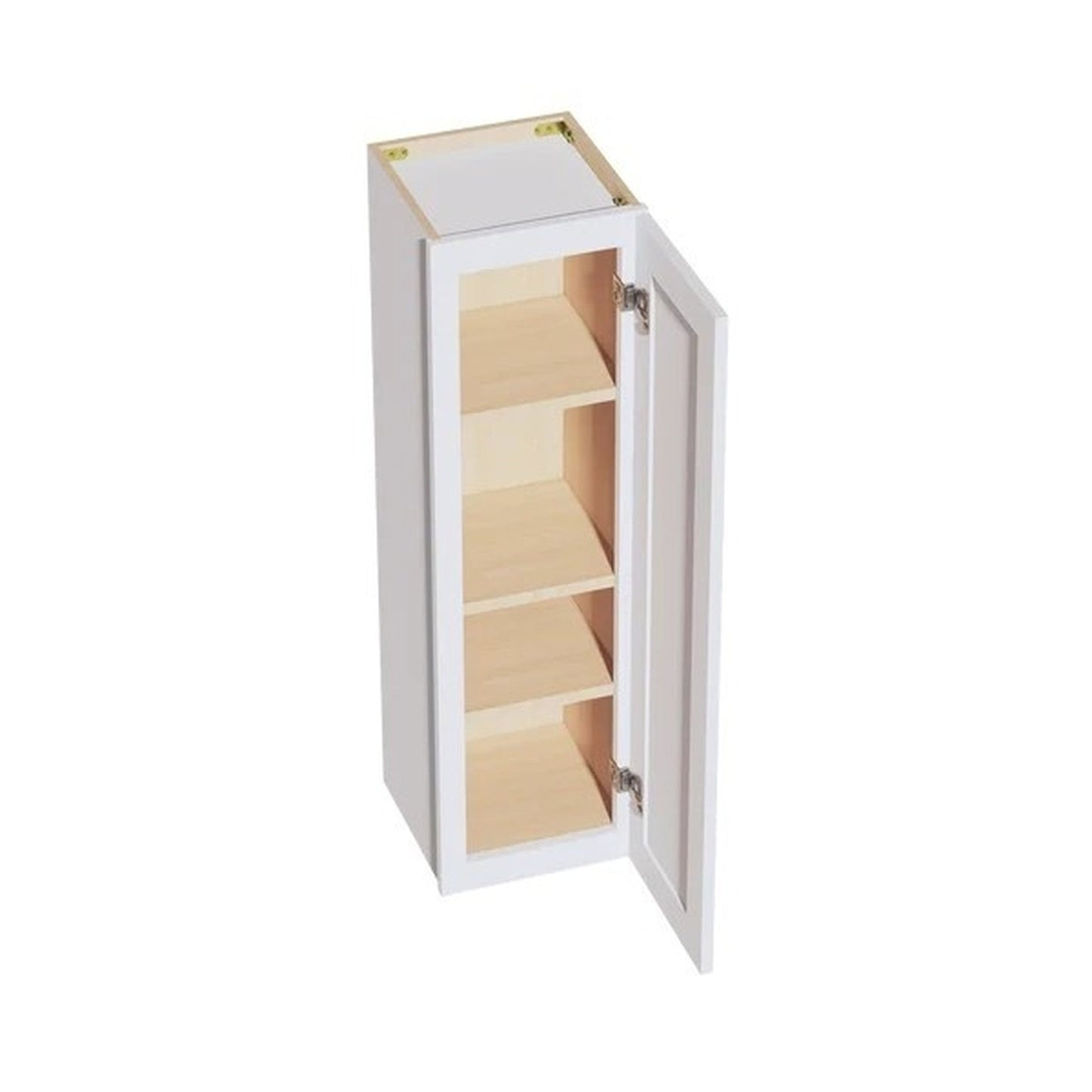 Shaker Wall Cabinet 12" (W1242) · Ardelle - White - Interior