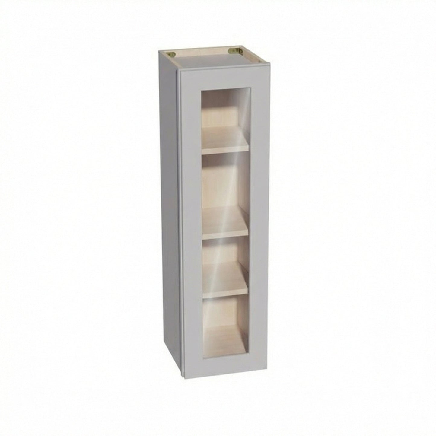 Shaker Glass Door Wall Cabinet 12" (W1242GD) · Ardelle - Ash - Hero