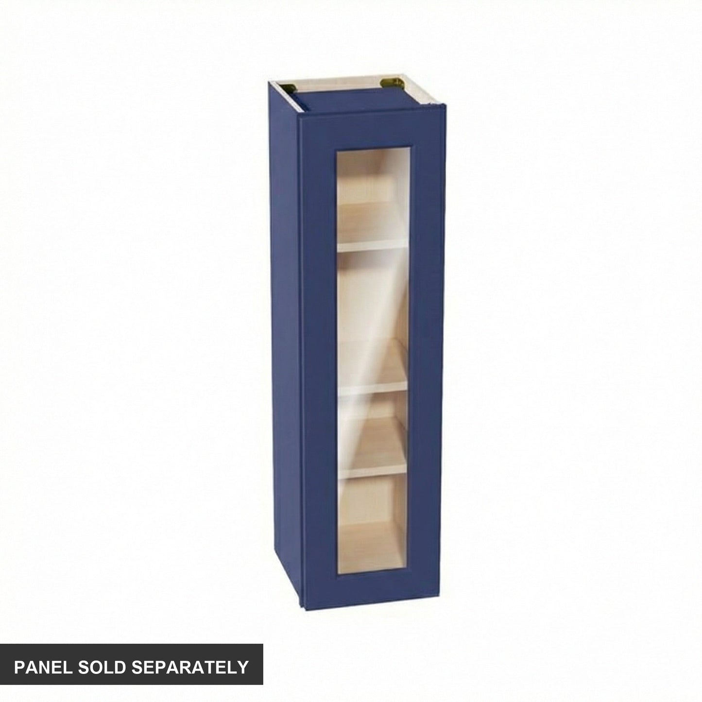Shaker Glass Door Wall Cabinet 12" (W1242GD) · Ardelle - Blue - Product