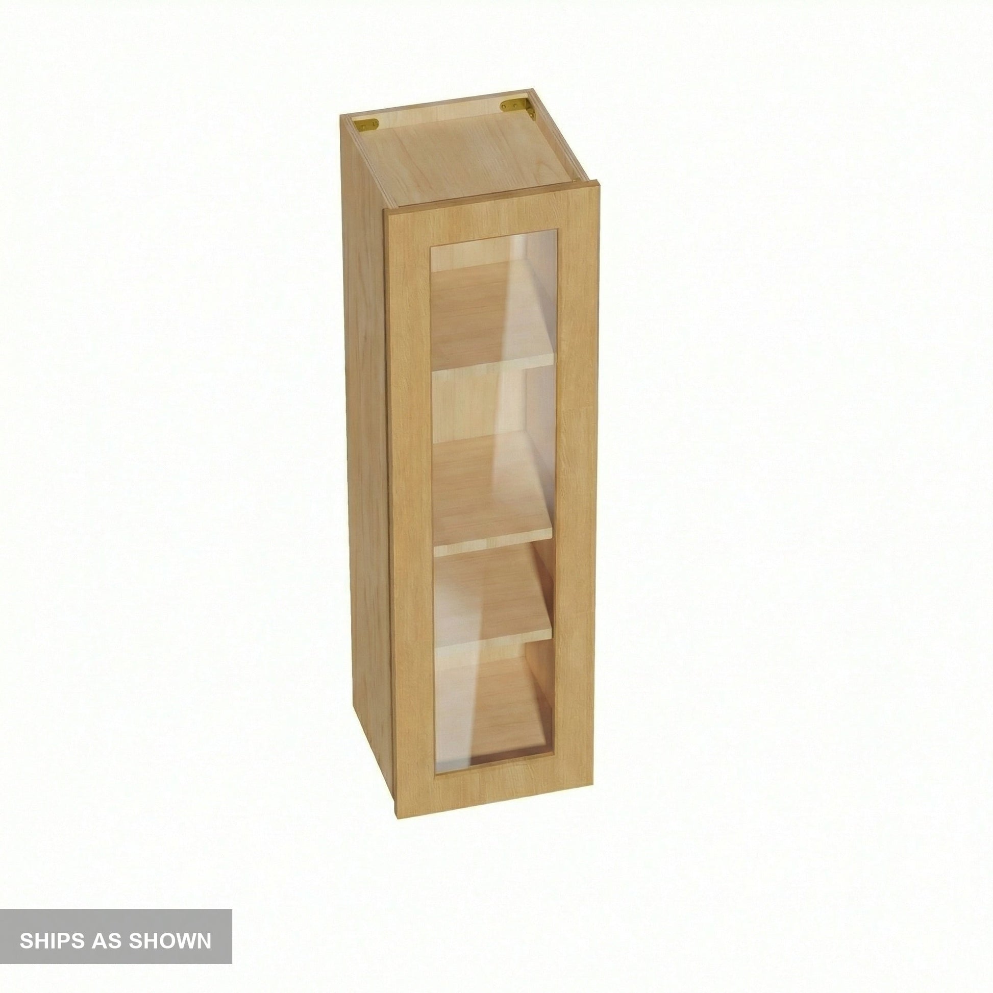 Shaker Glass Door Wall Cabinet 12" (W1242GD) · Ardelle