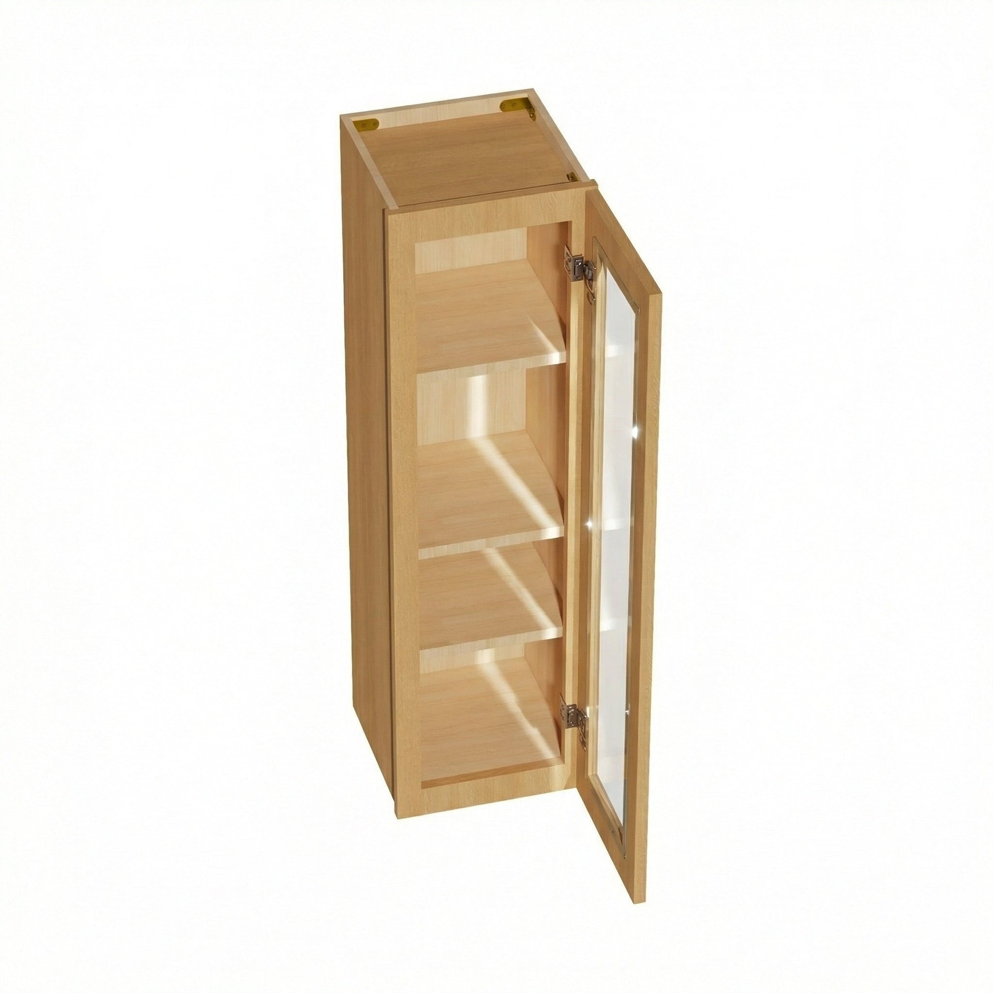 Shaker Glass Door Wall Cabinet 12" (W1242GD) · Ardelle