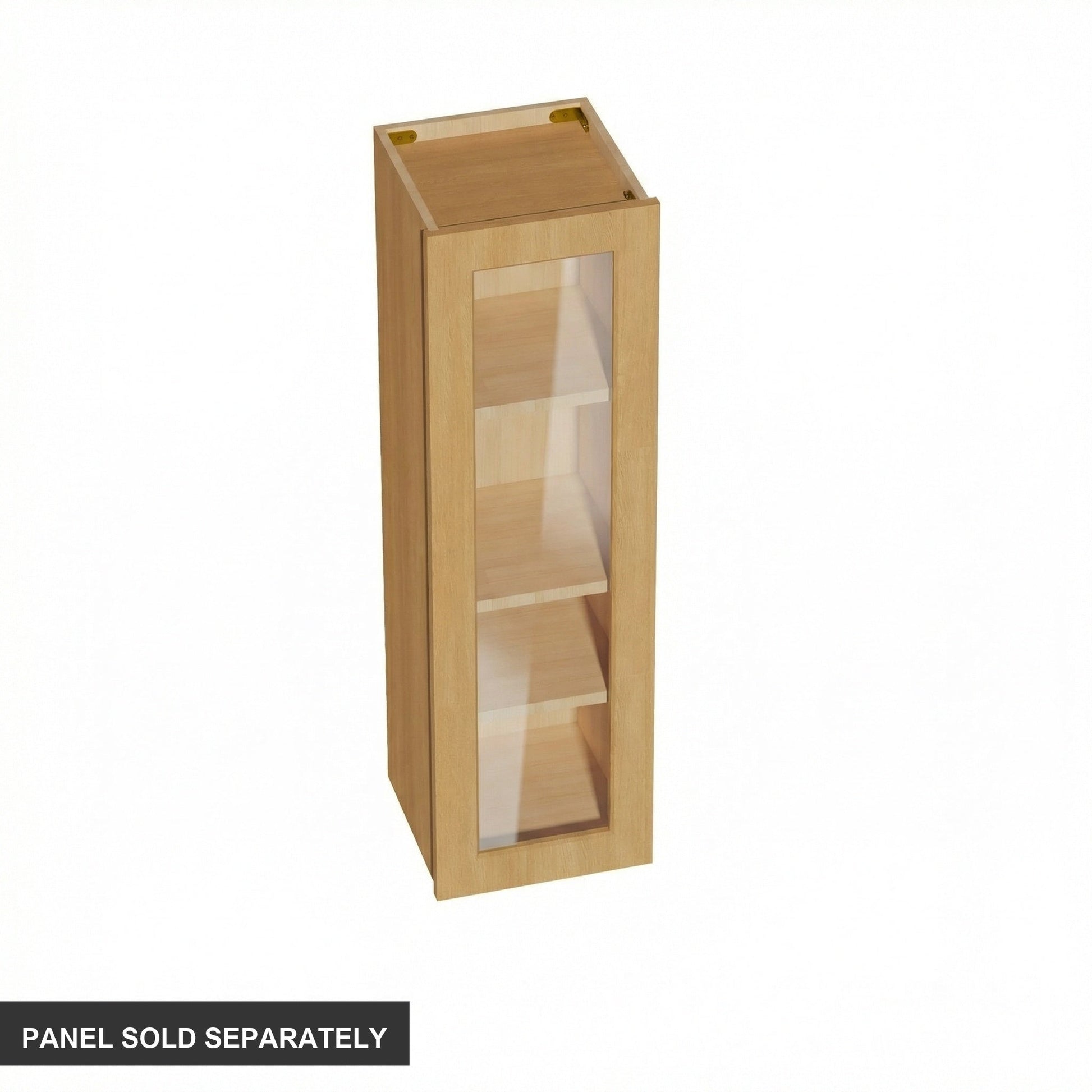Shaker Glass Door Wall Cabinet 12" (W1242GD) · Ardelle