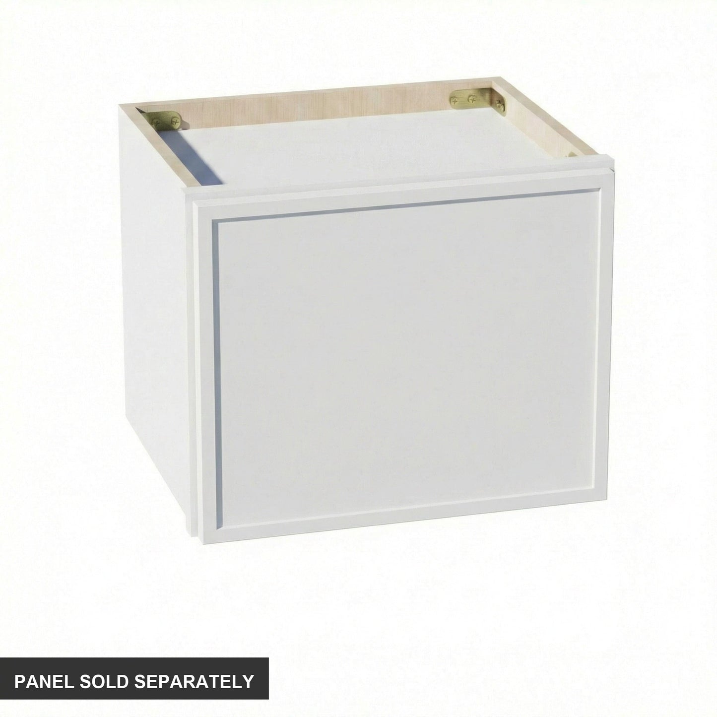 Slim Shaker Bridge Wall Cabinet 15" (W1512) · Slim - Frost - Product