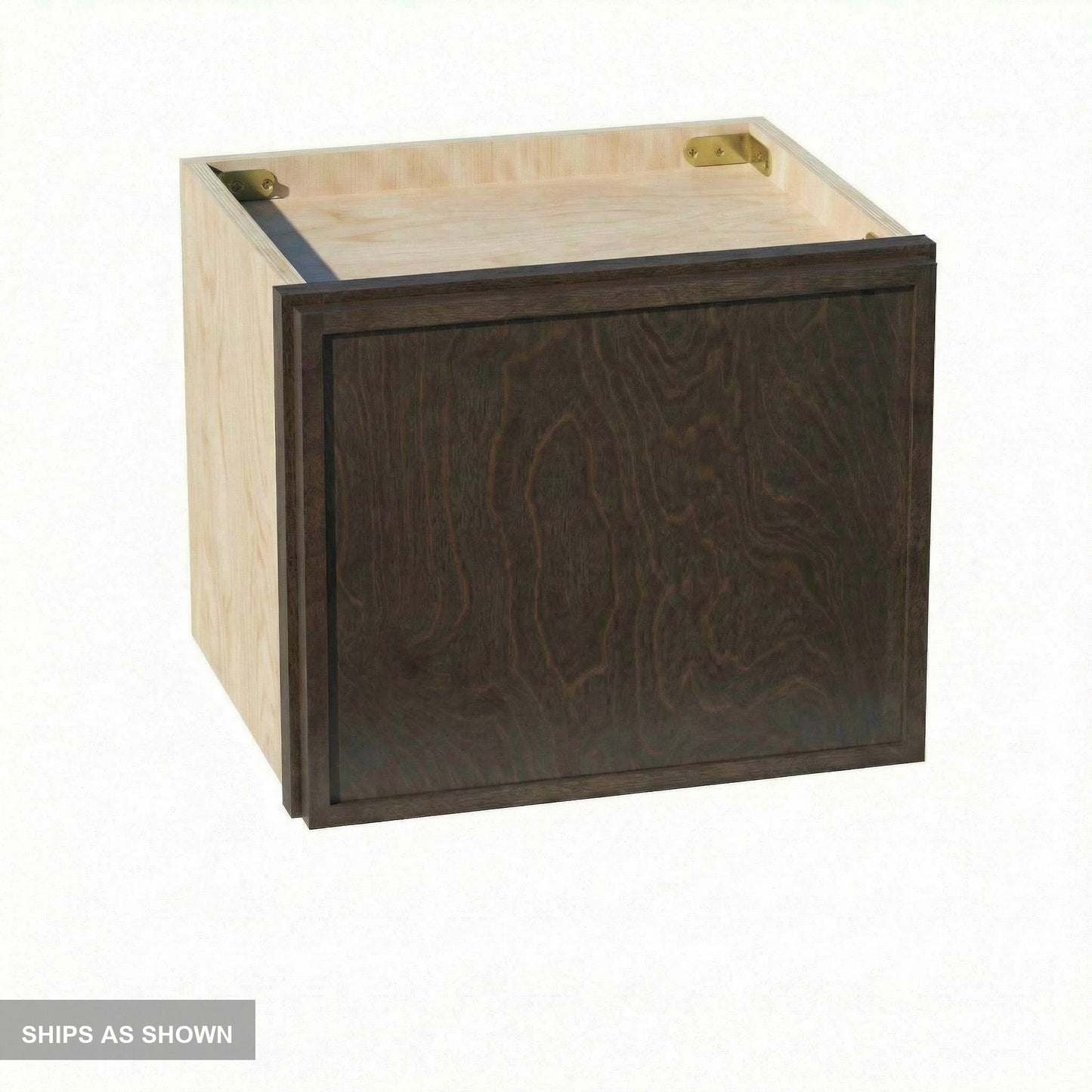 Quik Cabinets W1512 Slim Mocha - Flatpack
