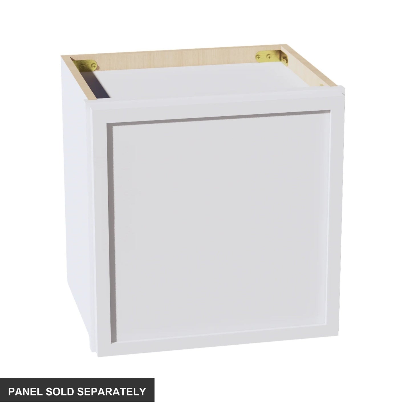 Slim Shaker Bridge Wall Cabinet 15" (W1515) · Slim - Frost - Product