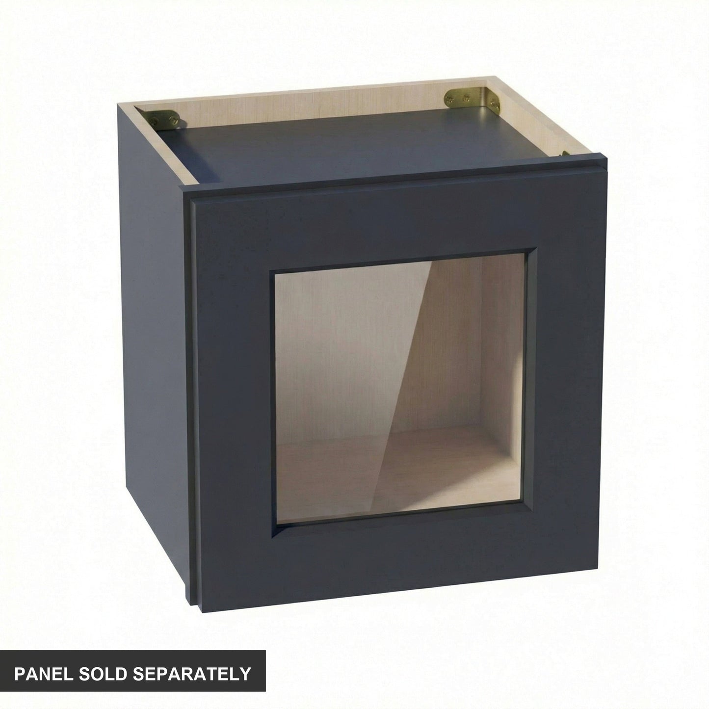 Shaker Bridge Wall Cabinet 15" (W1515GD) · Ardelle - Ebony - Product