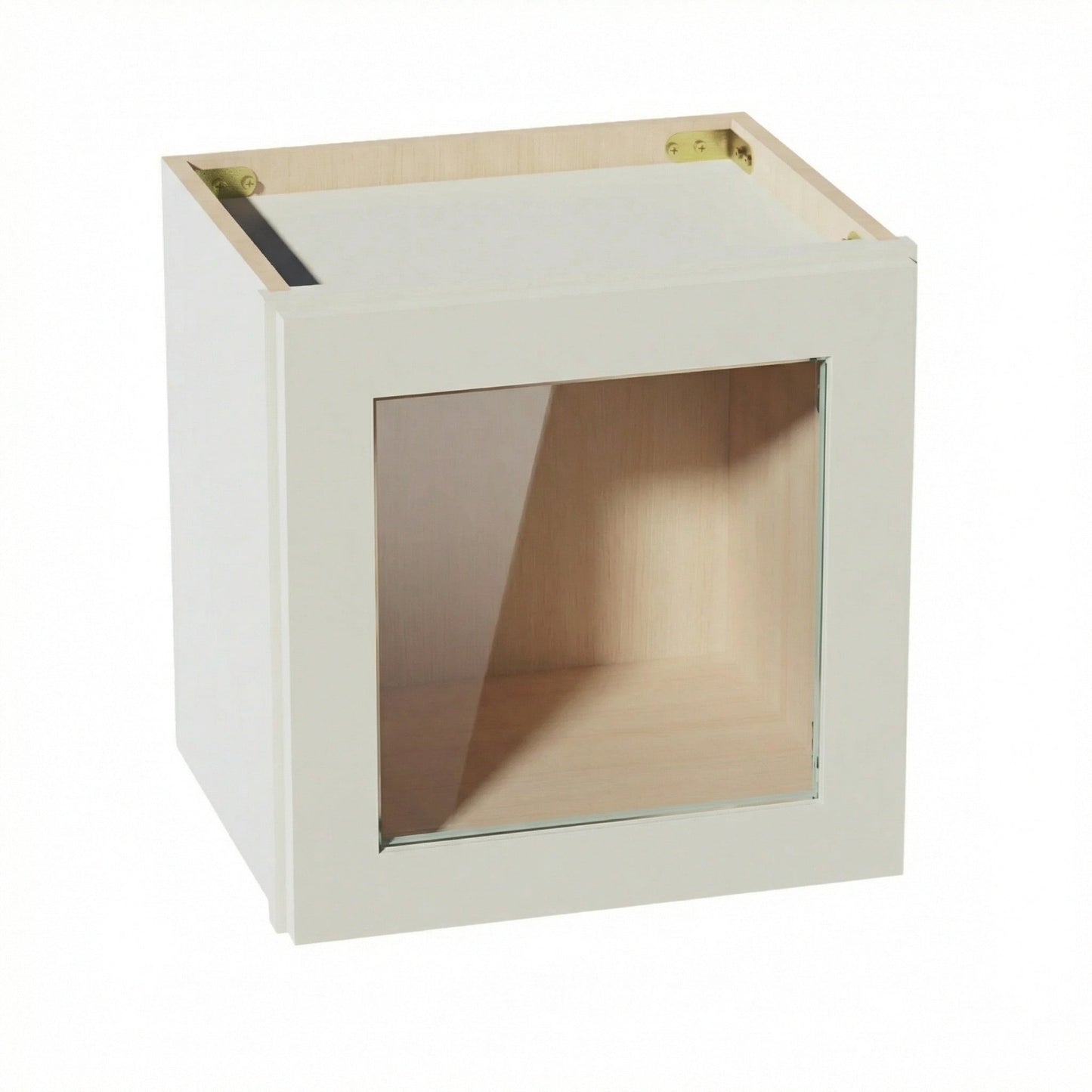 Shaker Bridge Wall Cabinet 15" (W1515GD) · Tallis - Swan White - Hero